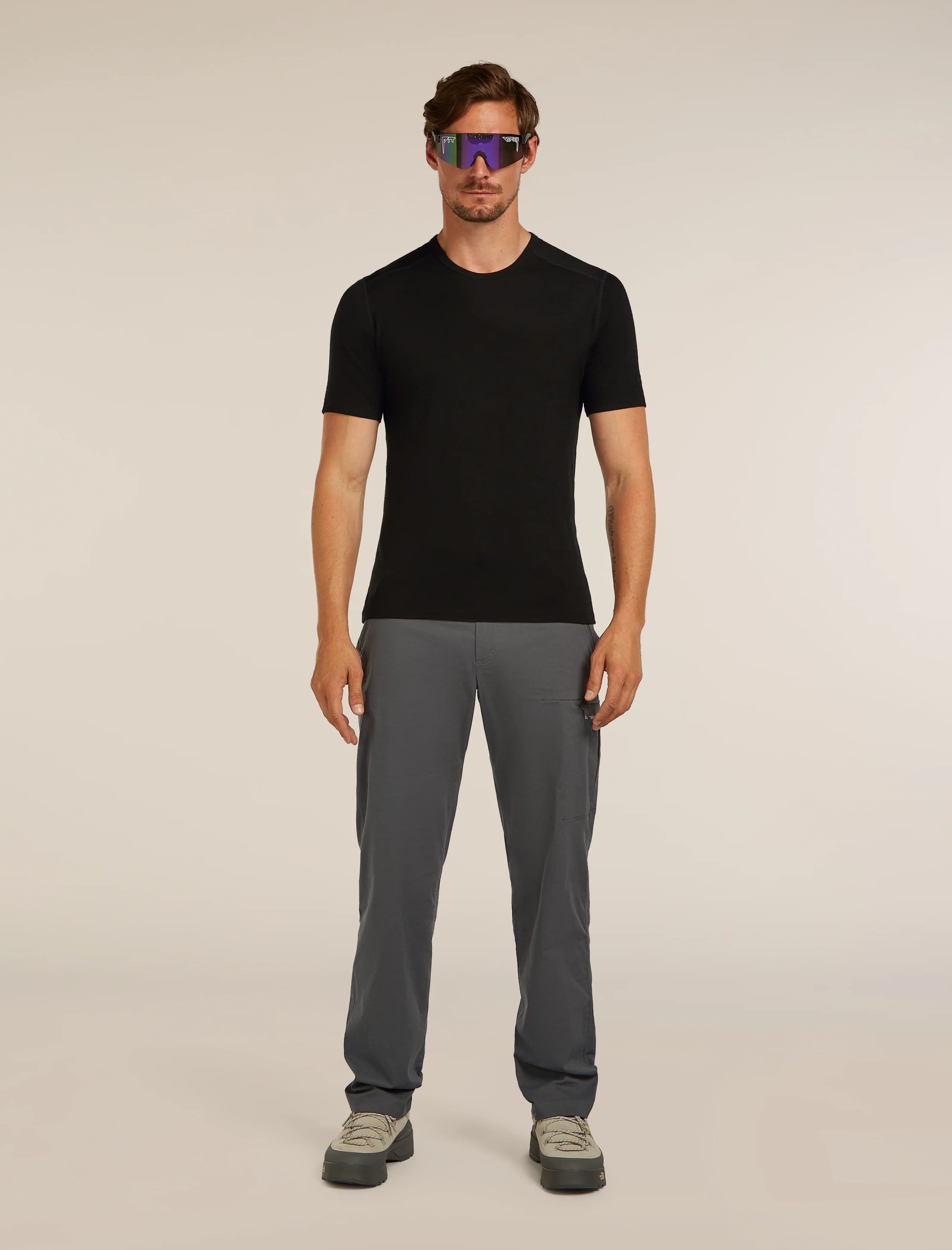 Men’s Merino 200 Oasis Short Sleeve Crew Thermal Top - Image 4