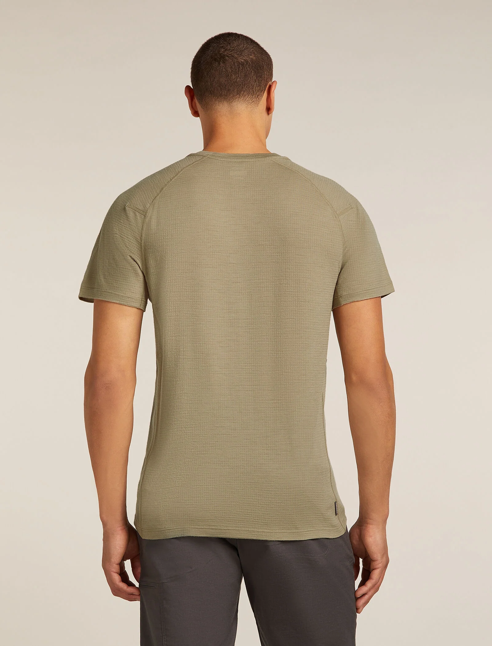 Men’s Merino 200 Waffle Elevation Short Sleeve T-Shirt - Image 2