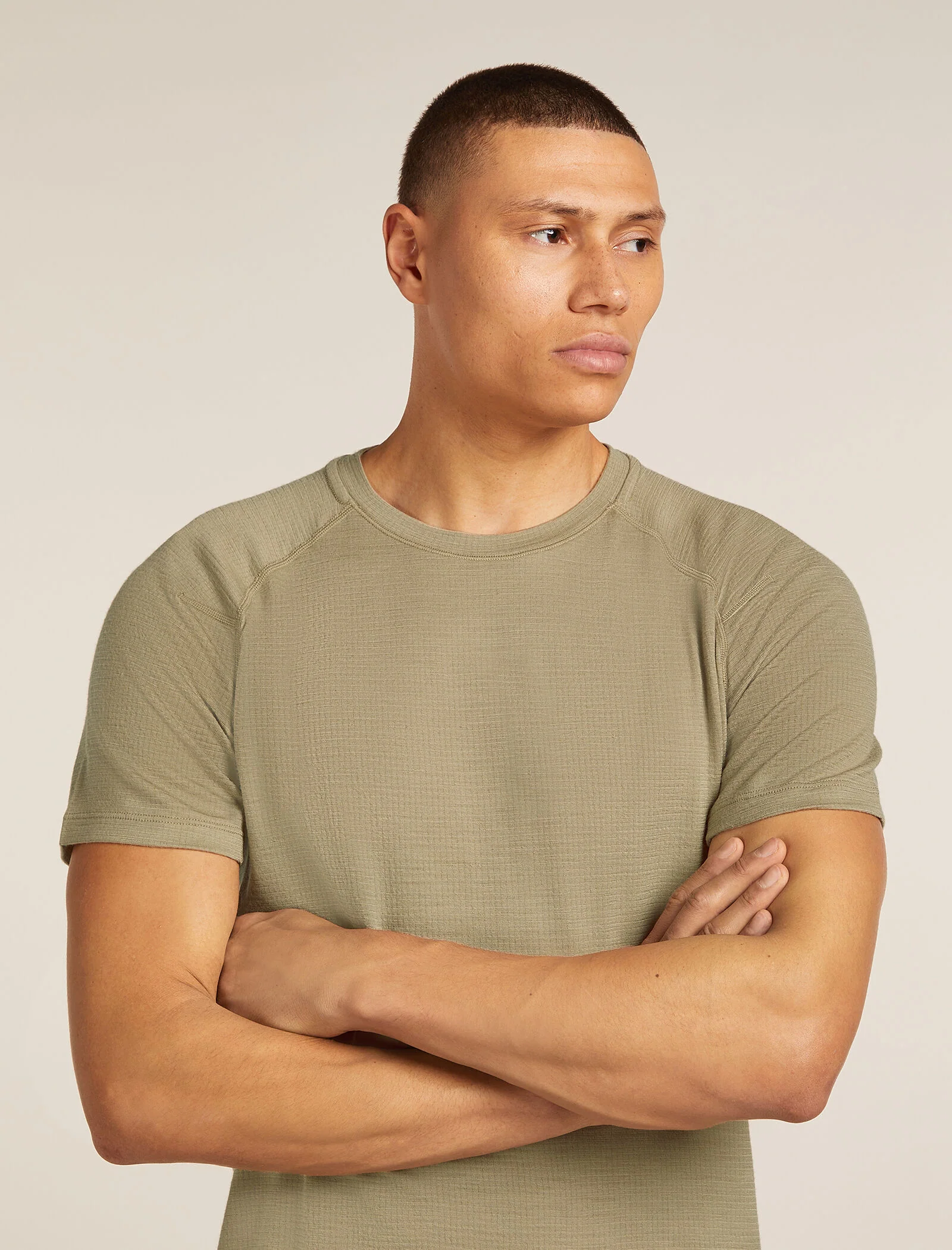 Men’s Merino 200 Waffle Elevation Short Sleeve T-Shirt - Image 5