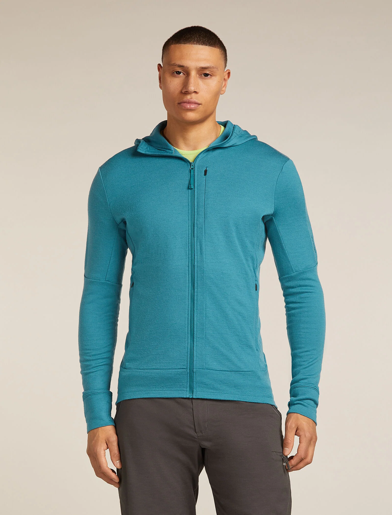 Men’s Merino 260 Quantum Long Sleeve Zip Hoodie