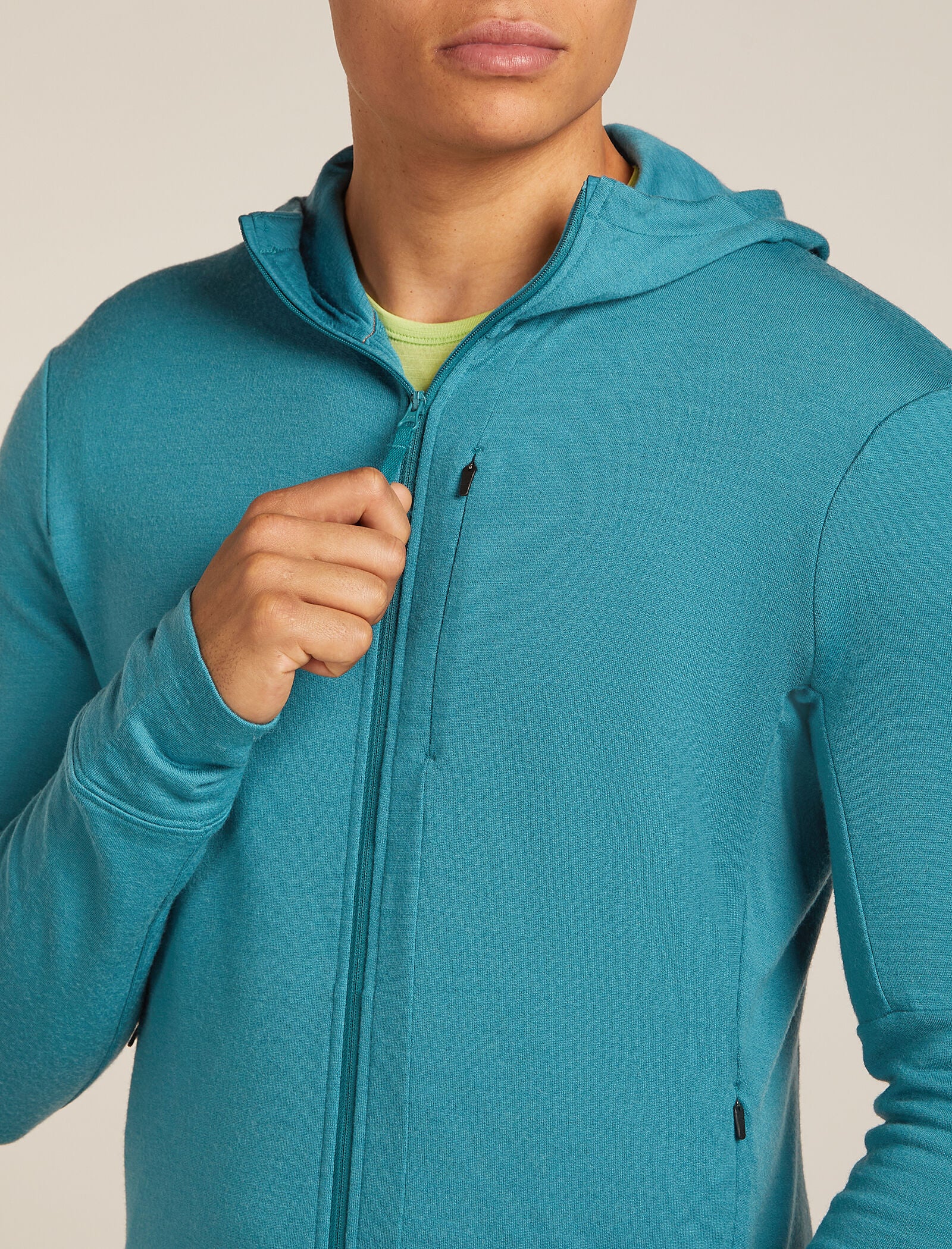 Men’s Merino 260 Quantum Long Sleeve Zip Hoodie - Image 6