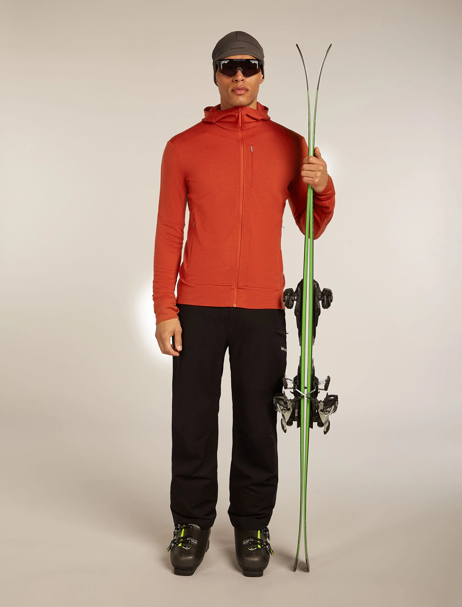 Men’s Merino 260 Quantum Long Sleeve Zip Hoodie - Image 4