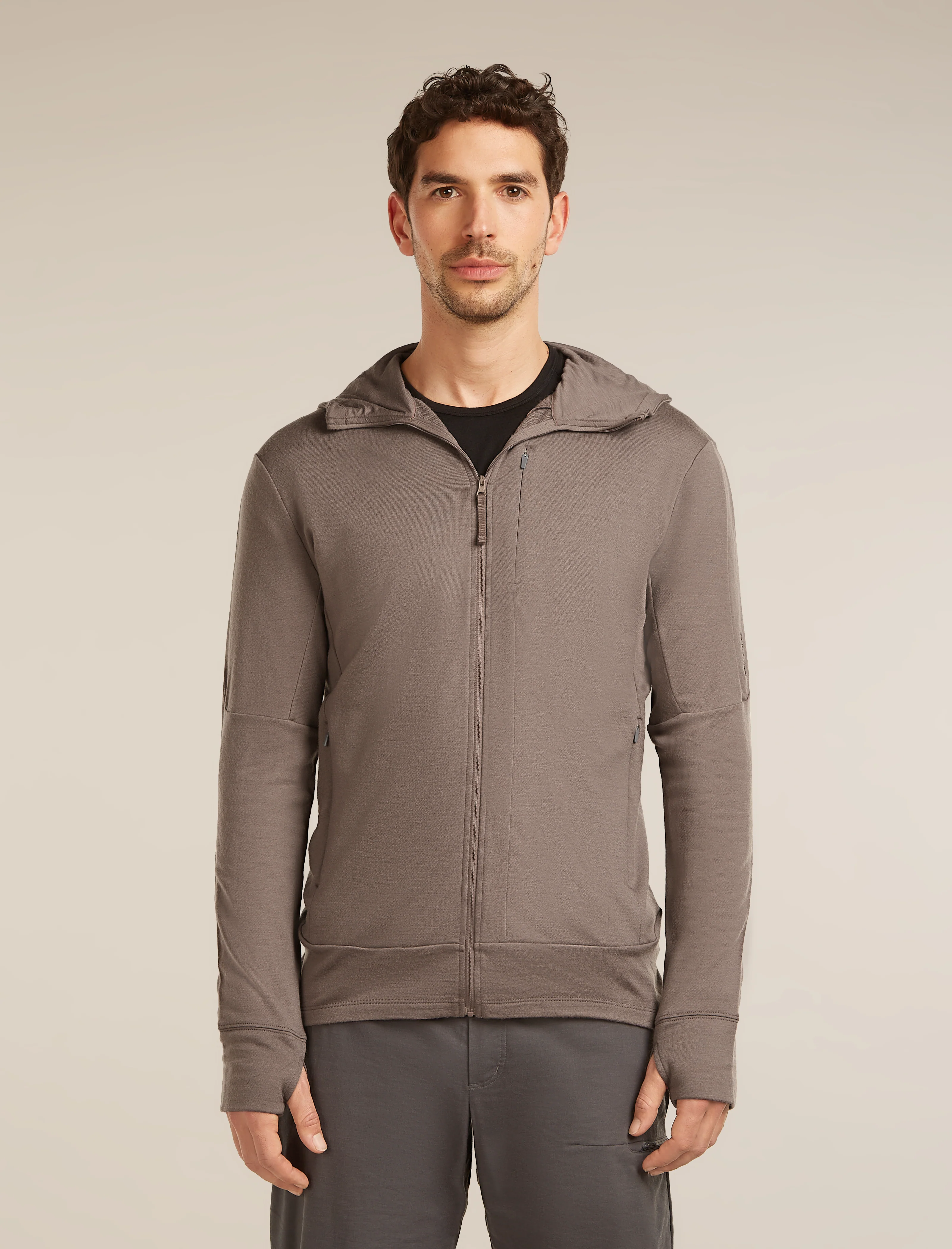 Men’s Merino 260 Quantum Long Sleeve Zip Hoodie