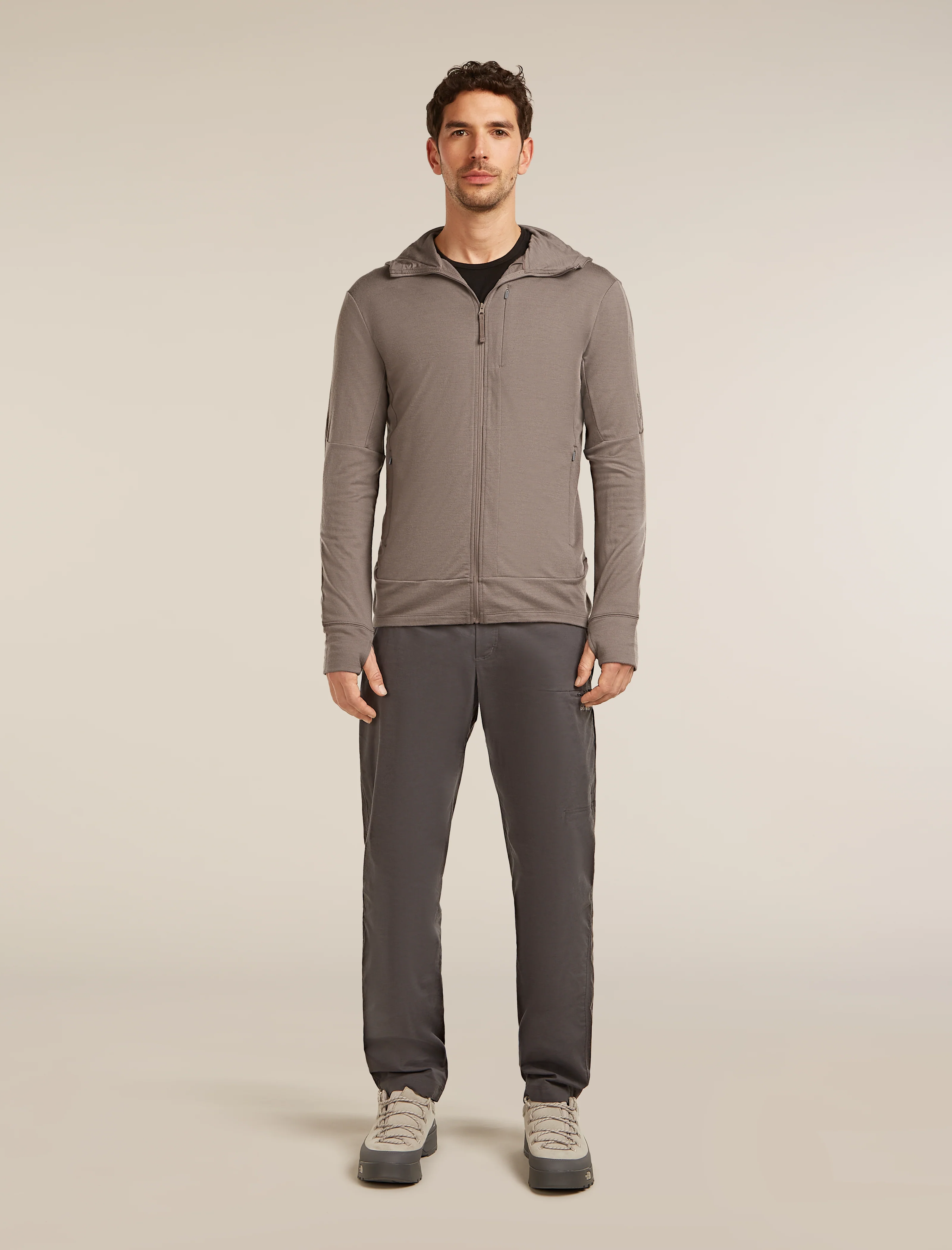 Men’s Merino 260 Quantum Long Sleeve Zip Hoodie - Image 3
