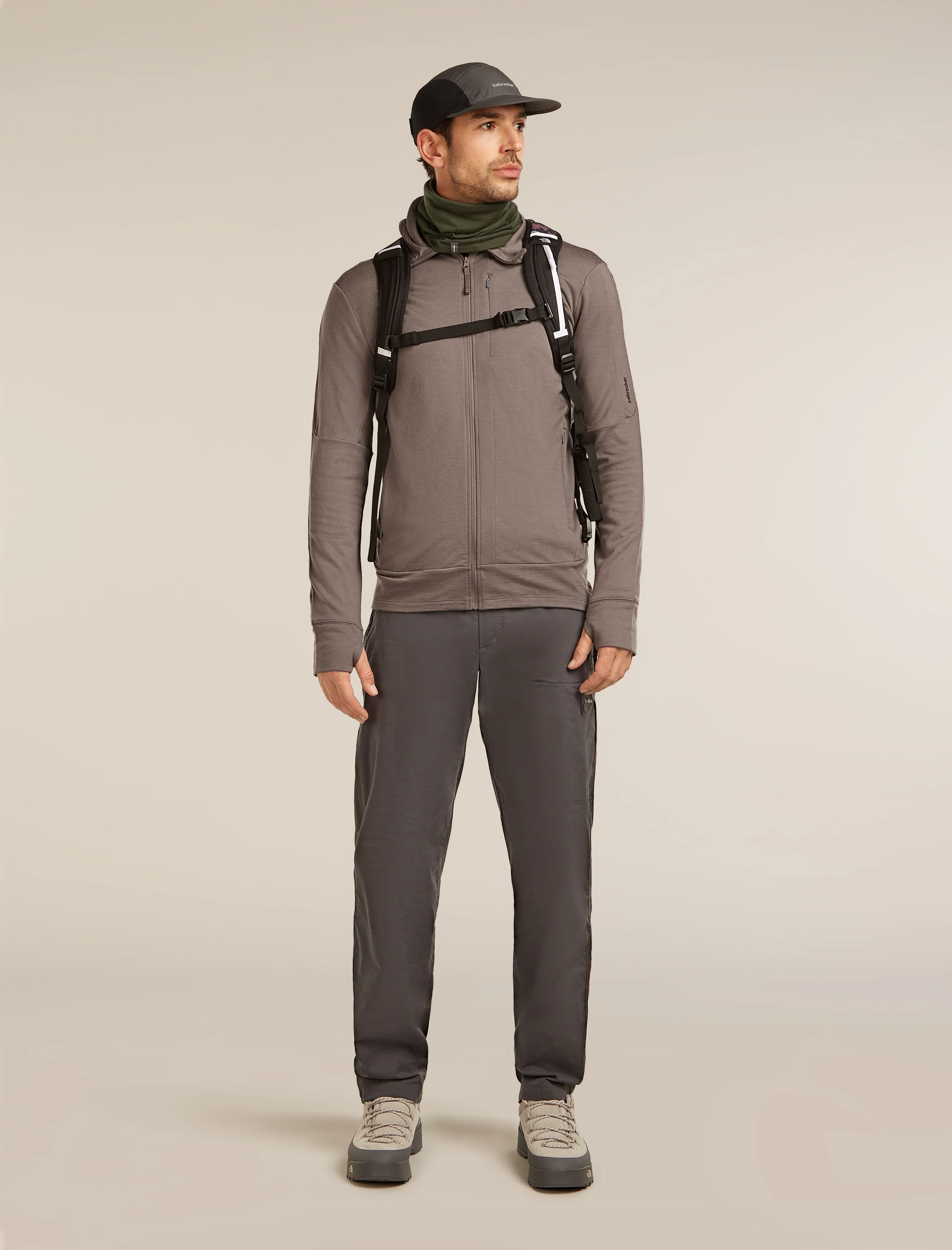 Men’s Merino 260 Quantum Long Sleeve Zip Hoodie - Image 4