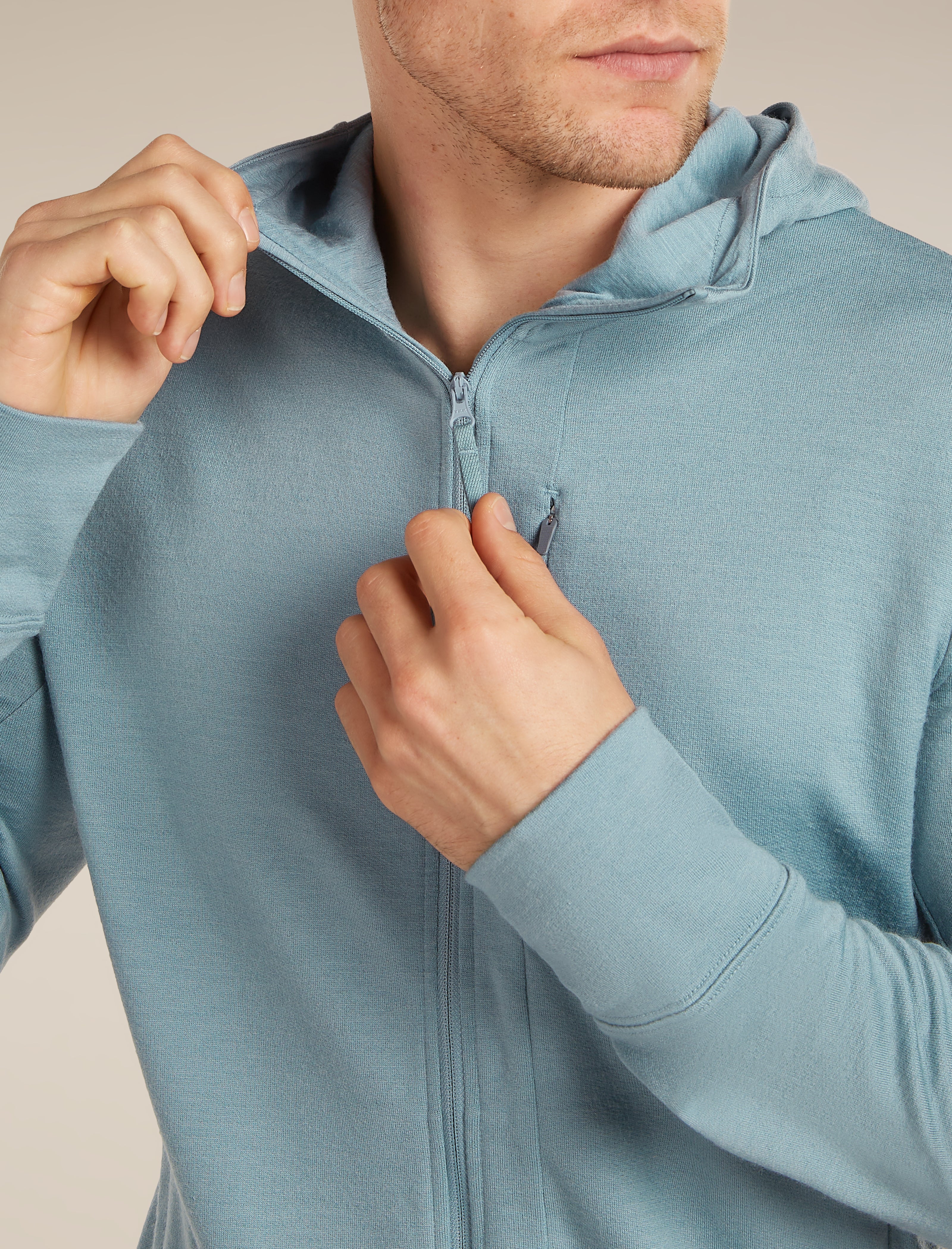 Men’s Merino 260 Quantum Long Sleeve Zip Hoodie - Image 6