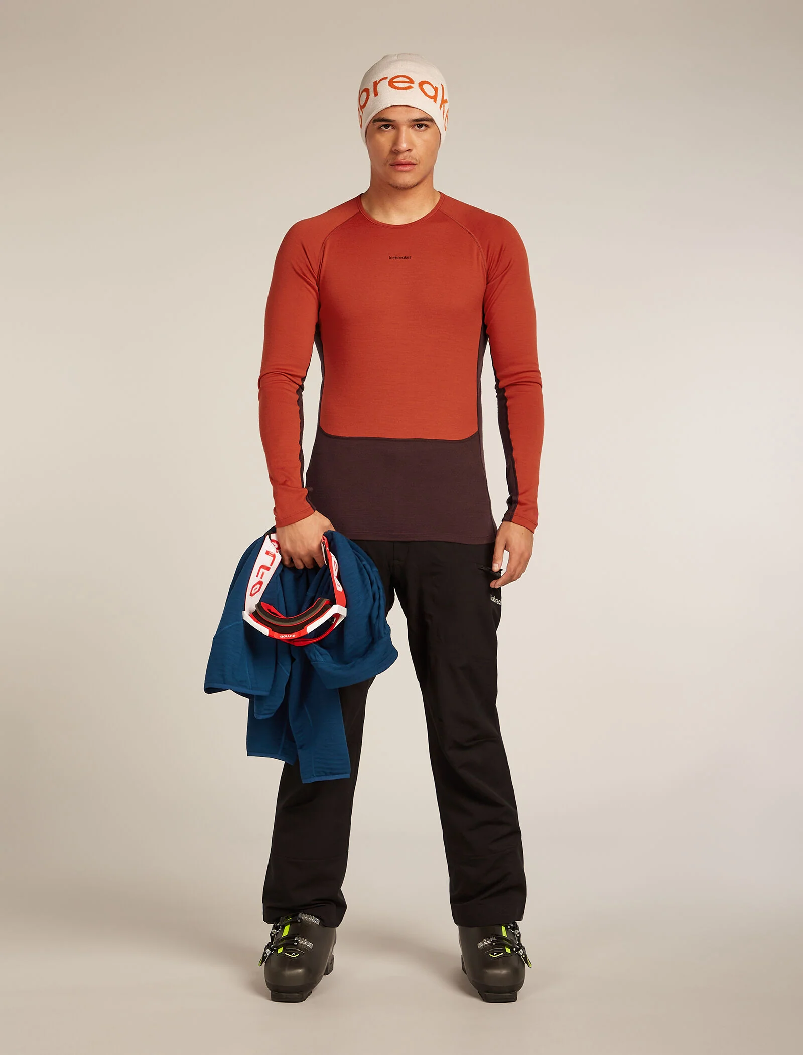Men’s Merino 260 ZoneKnit™ long sleeve Crewe - Image 4