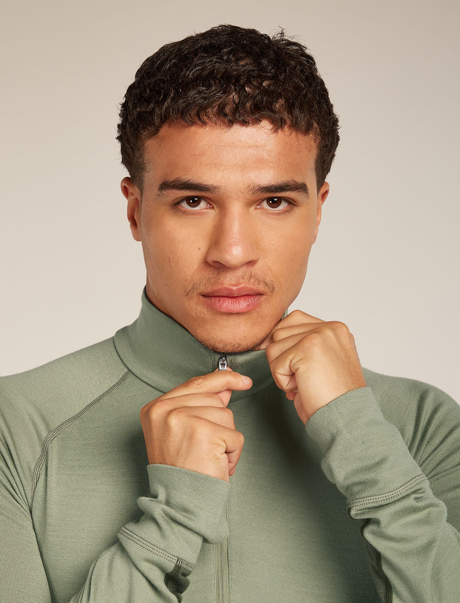 Men’s Merino 260 ZoneKnit™ long sleeve Half Zip - Image 7