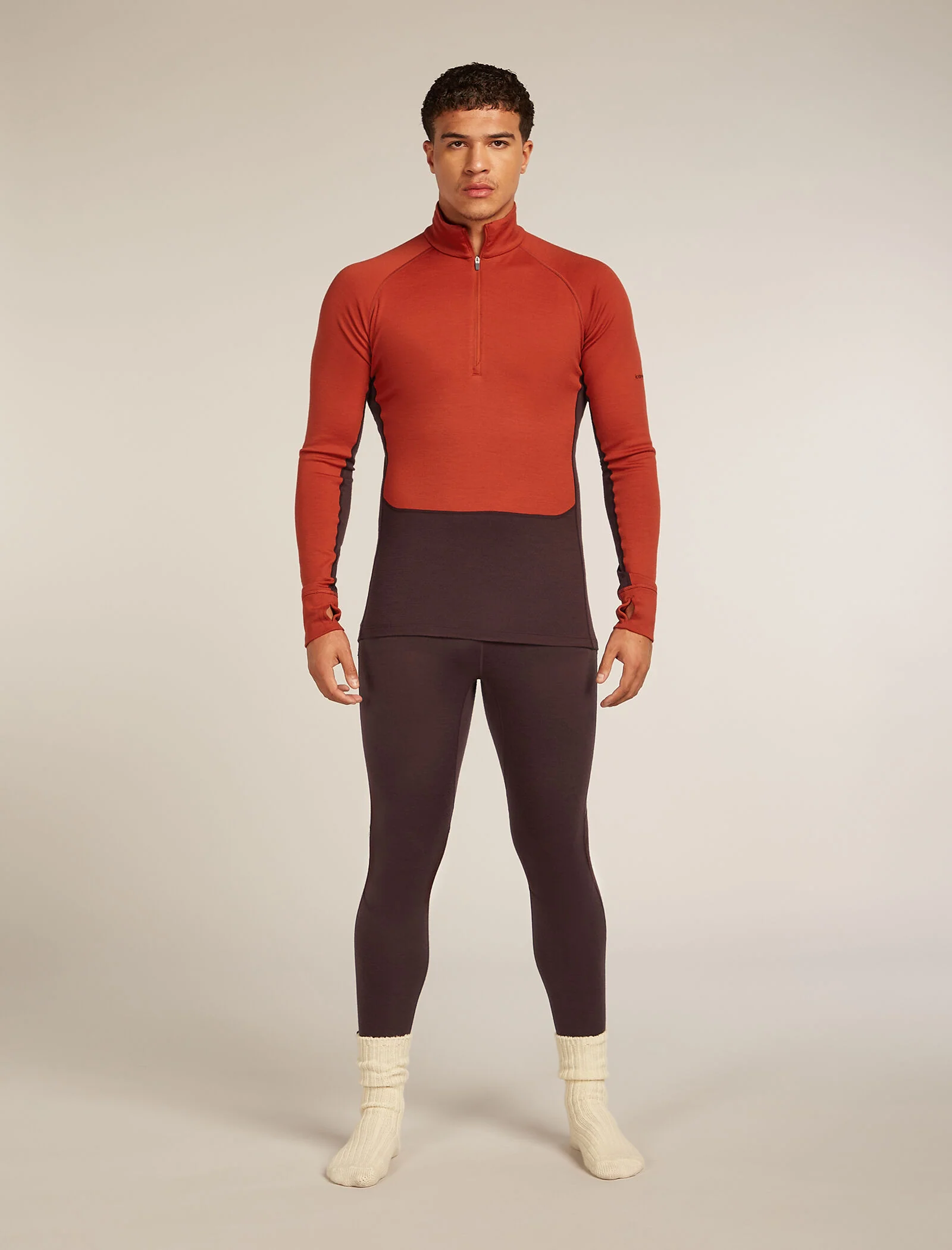 Men’s Merino 260 ZoneKnit™ long sleeve Half Zip - Image 10