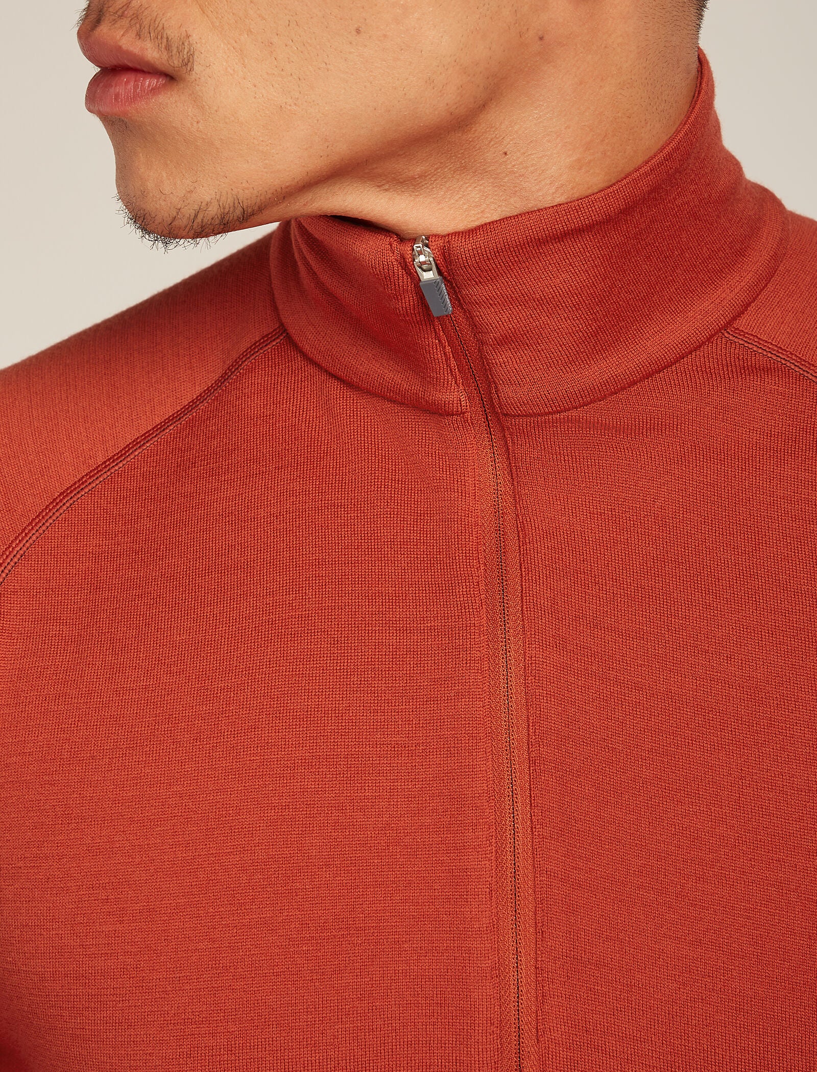 Men’s Merino 260 ZoneKnit™ long sleeve Half Zip - Image 6