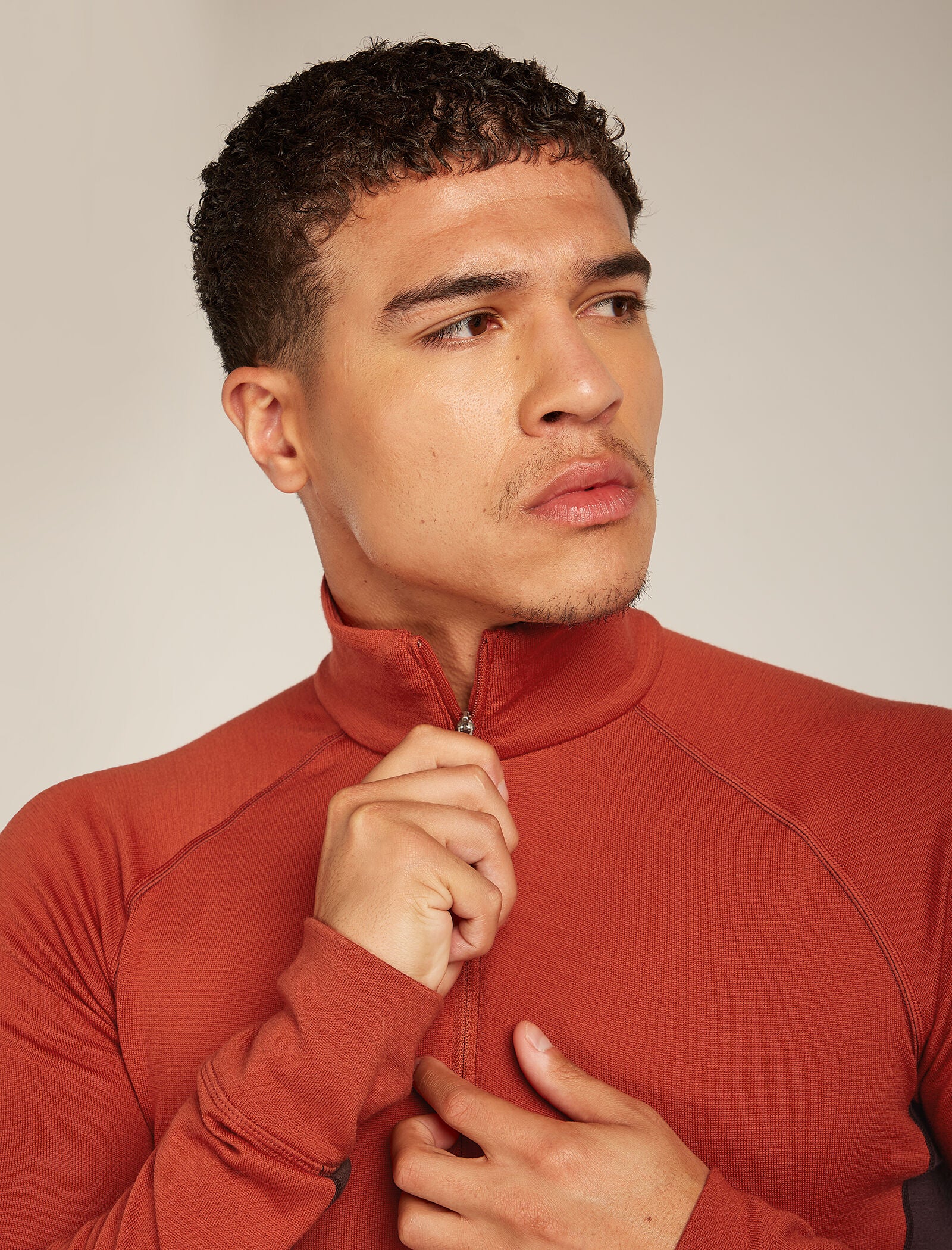 Men’s Merino 260 ZoneKnit™ long sleeve Half Zip - Image 7