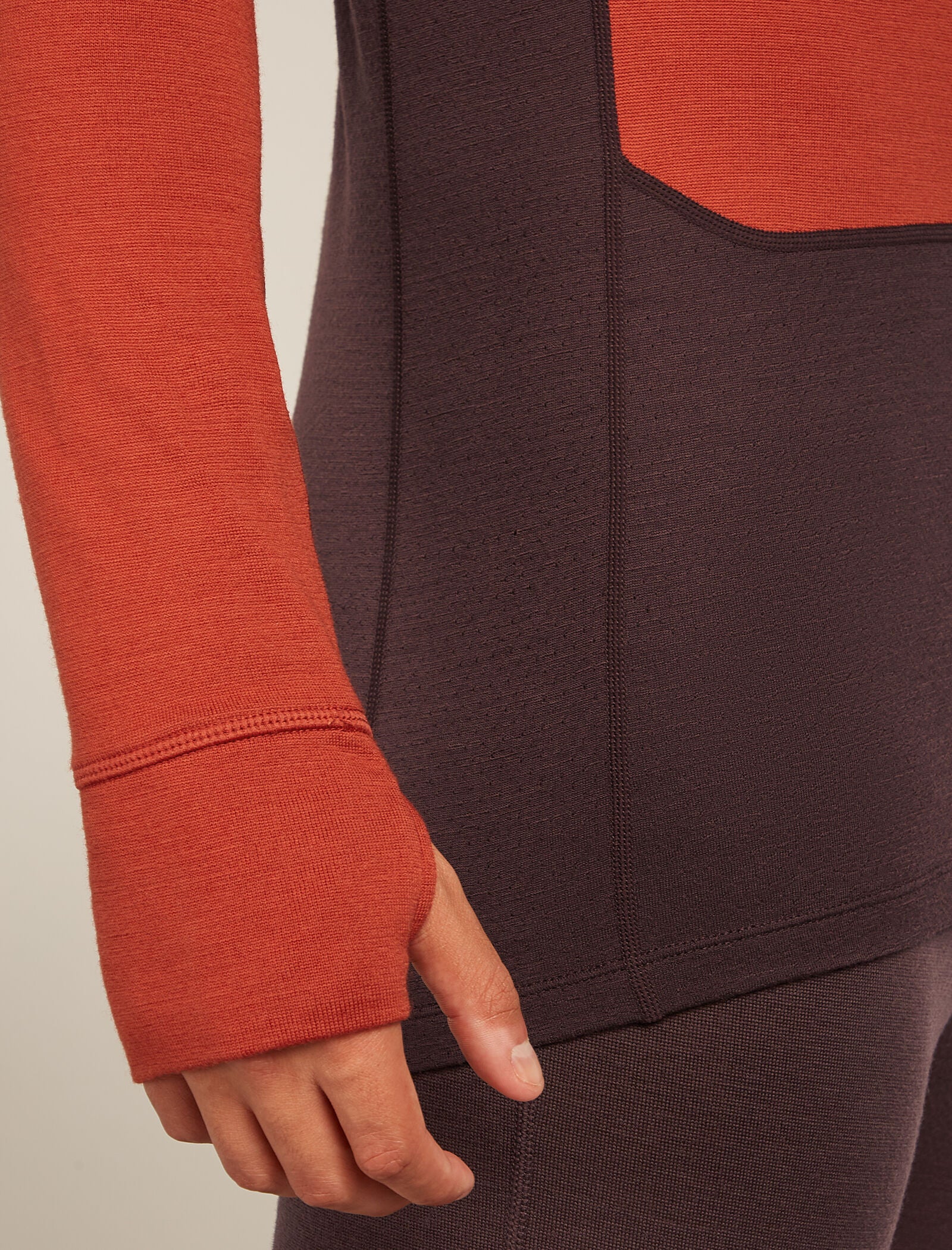 Men’s Merino 260 ZoneKnit™ long sleeve Half Zip - Image 8