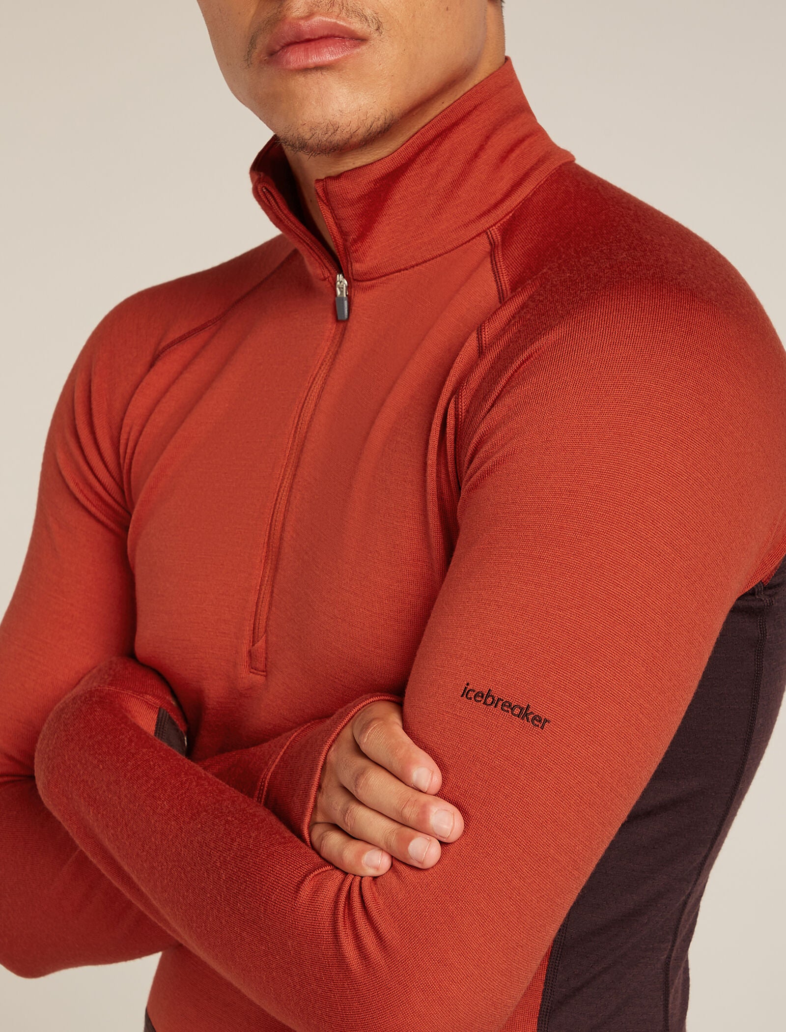 Men’s Merino 260 ZoneKnit™ long sleeve Half Zip - Image 9