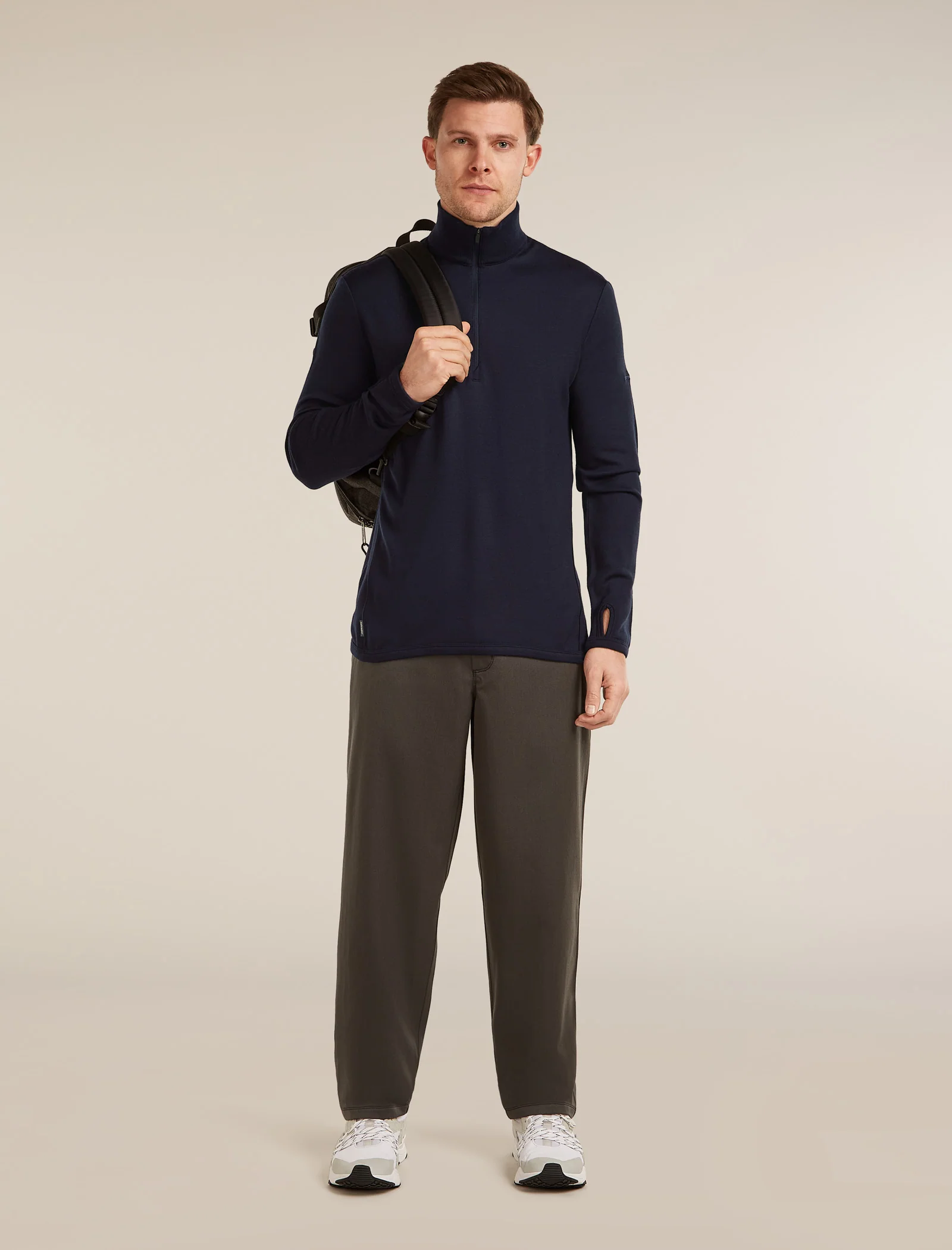 Men’s Merino 300 Original Long Sleeve Half Zip - Image 4