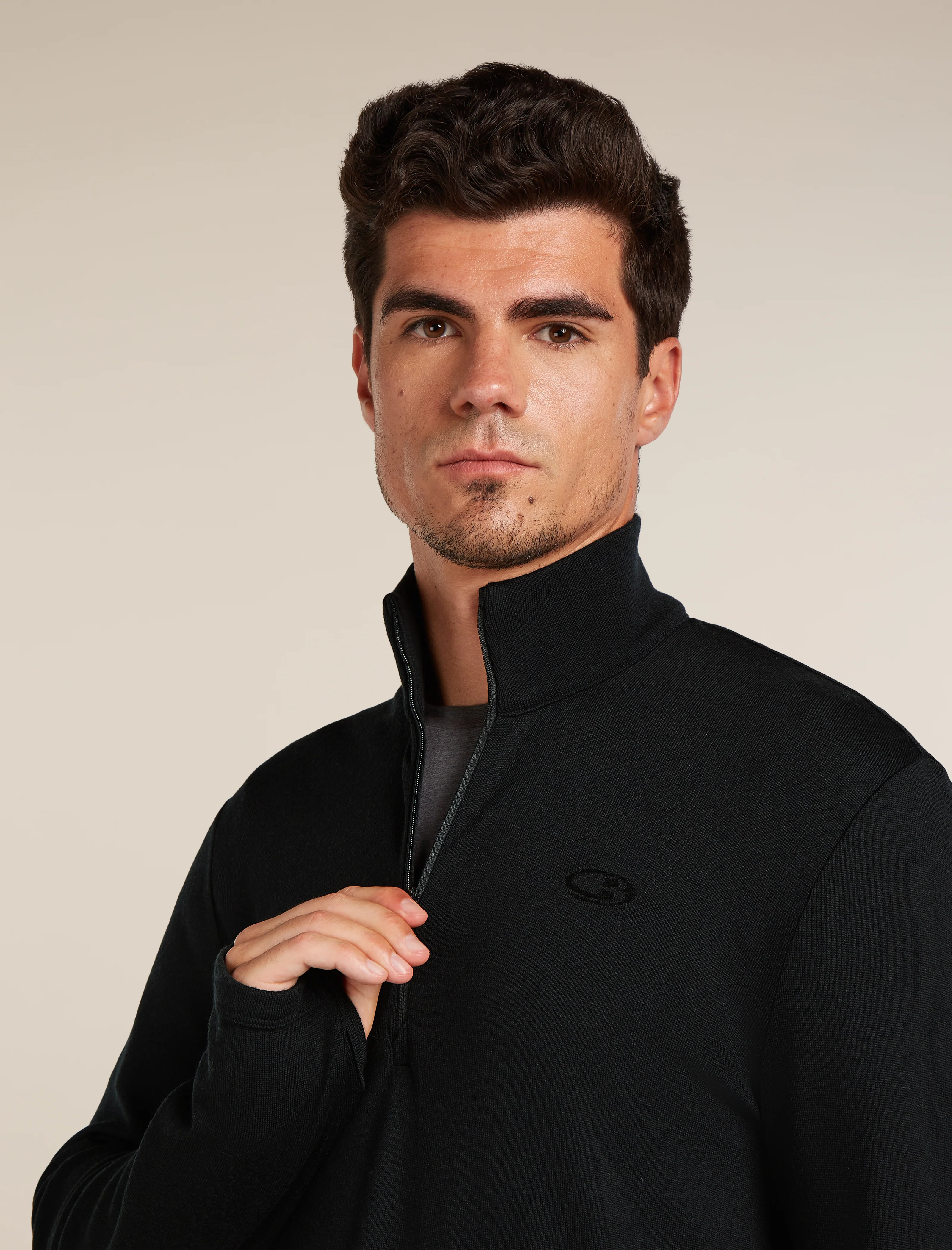 Men’s Merino 300 Original Long Sleeve Half Zip Top - Image 5