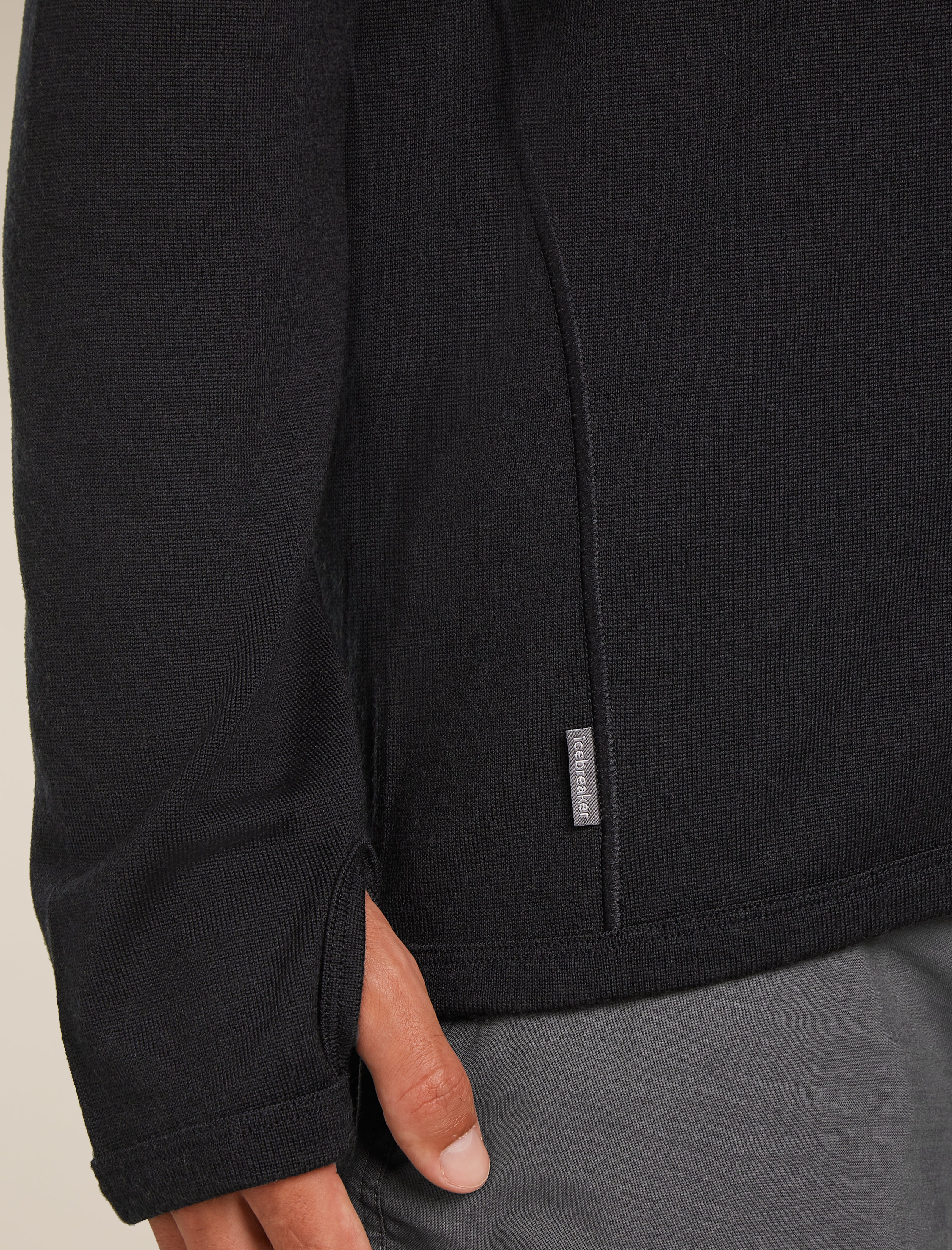 Men’s Merino 300 Original Long Sleeve Half Zip Top - Image 6