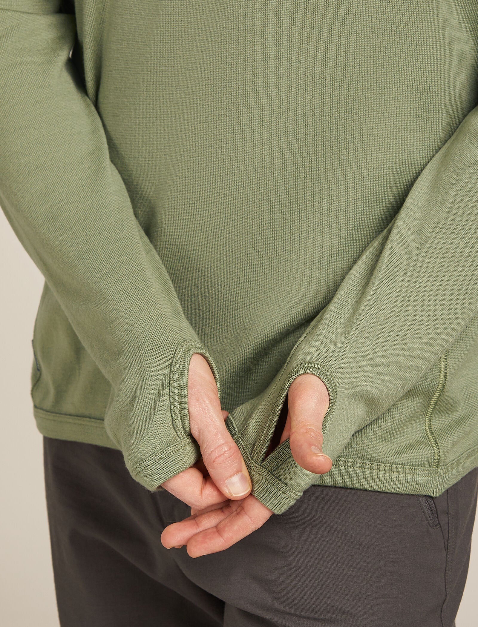 Men’s Merino 300 Original Long Sleeve Half Zip Top - Image 8