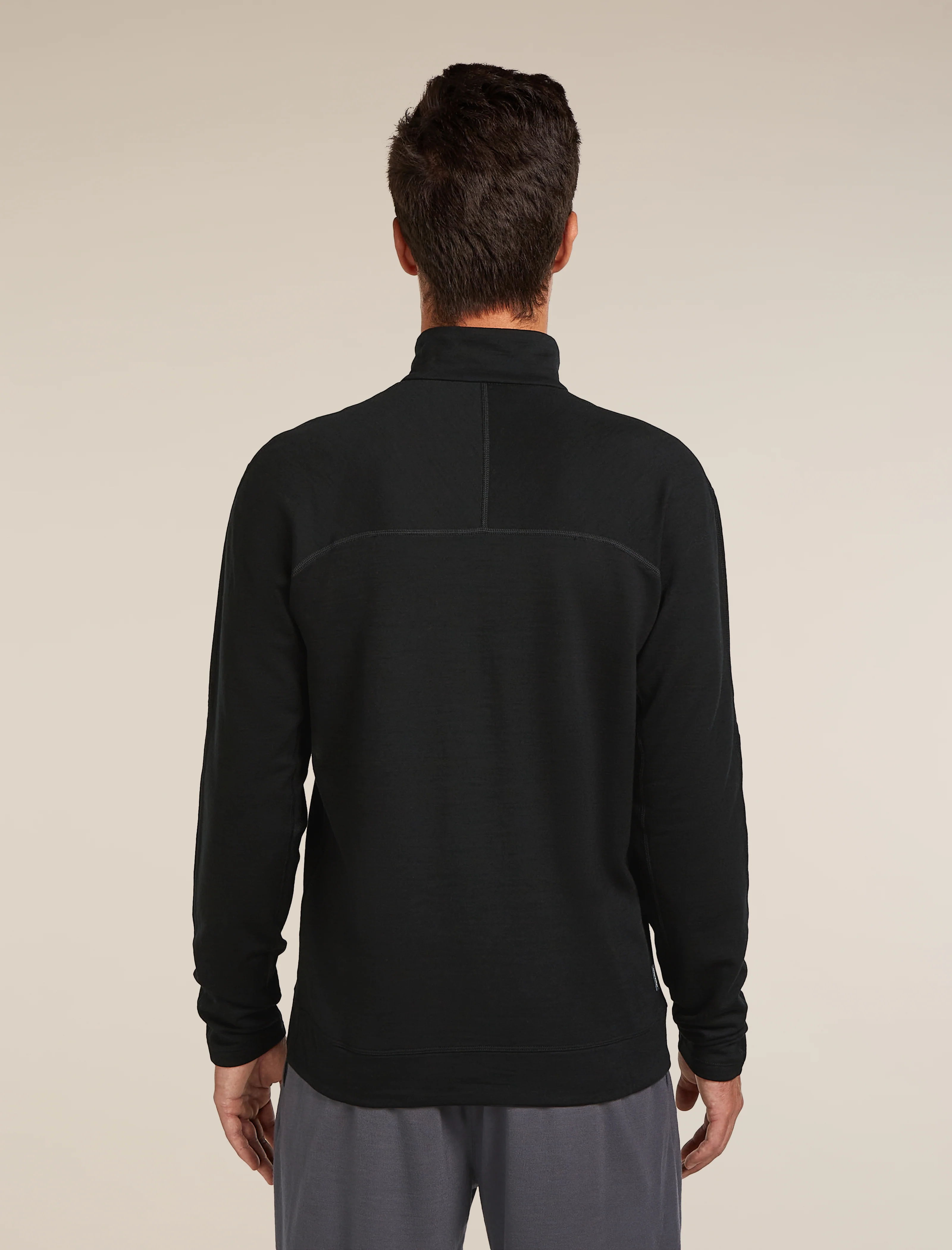 Men’s Merino 360 Realfleece™ Elemental Long Sleeve Half Zip Top - Image 2