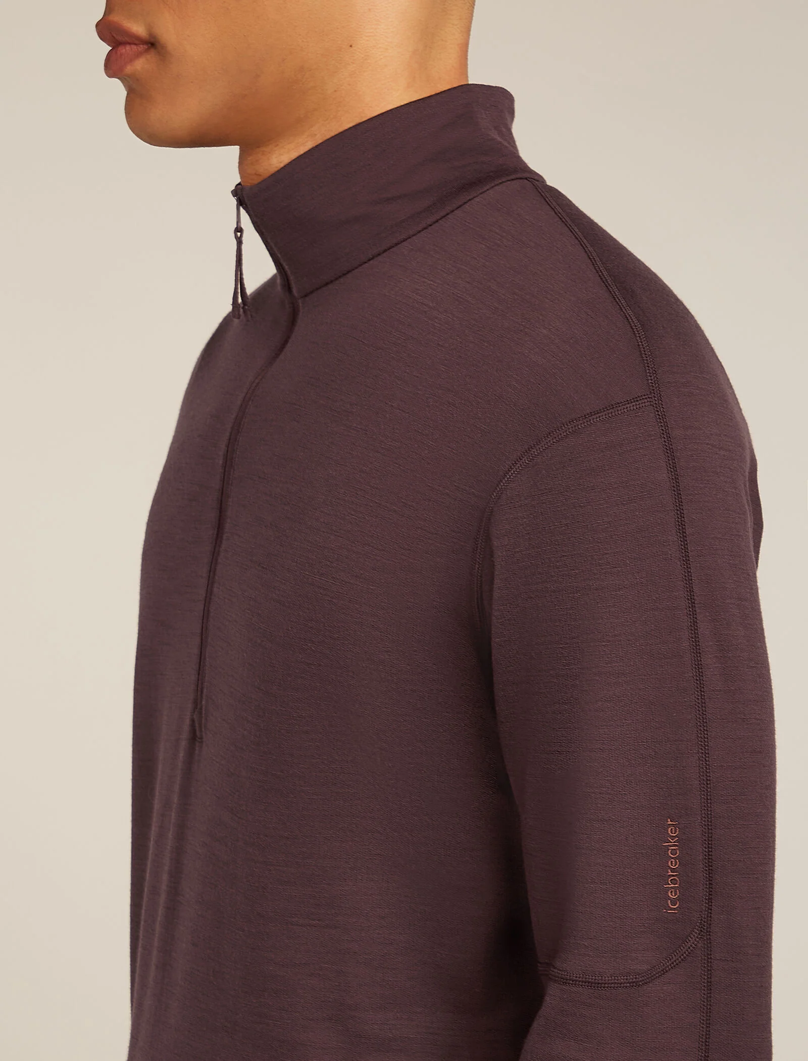Men’s Merino 360 Realfleece™ Elemental Long Sleeve Half Zip Top - Image 5