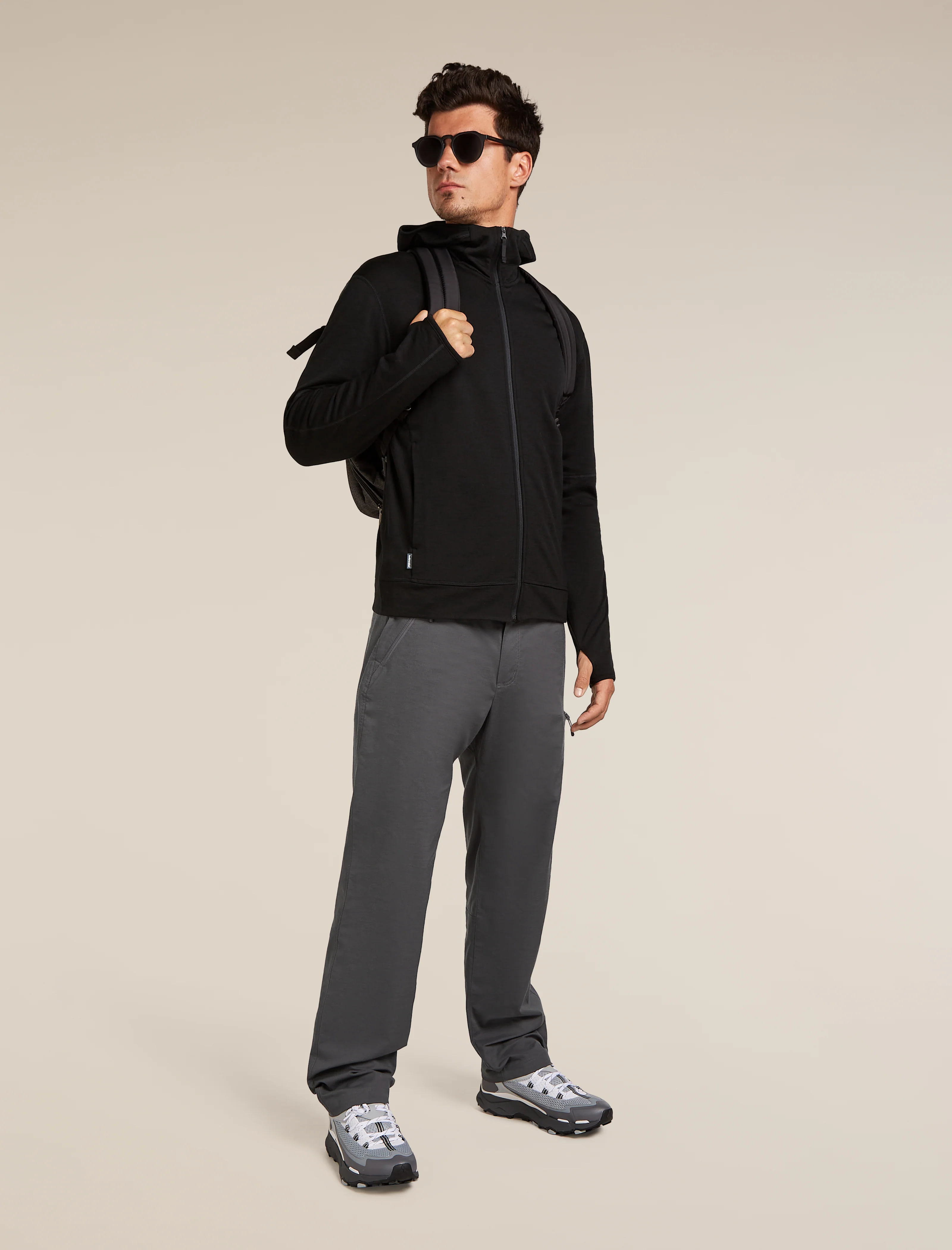 Men’s Merino 360 Realfleece™ Elemental Long Sleeve Zip Hoodie - Image 4