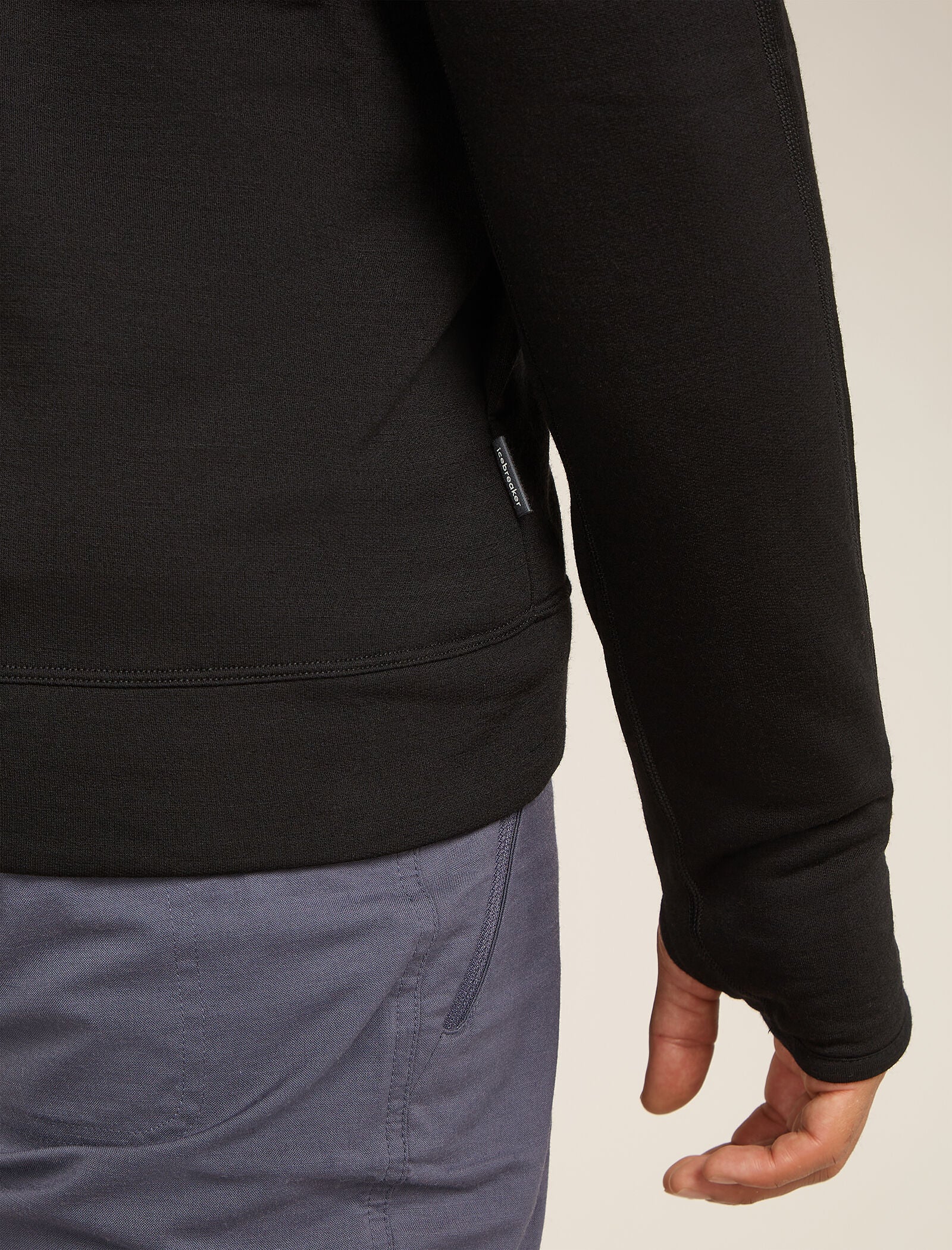 Men’s Merino 360 Realfleece™ Elemental Long Sleeve Zip Hoodie - Image 5