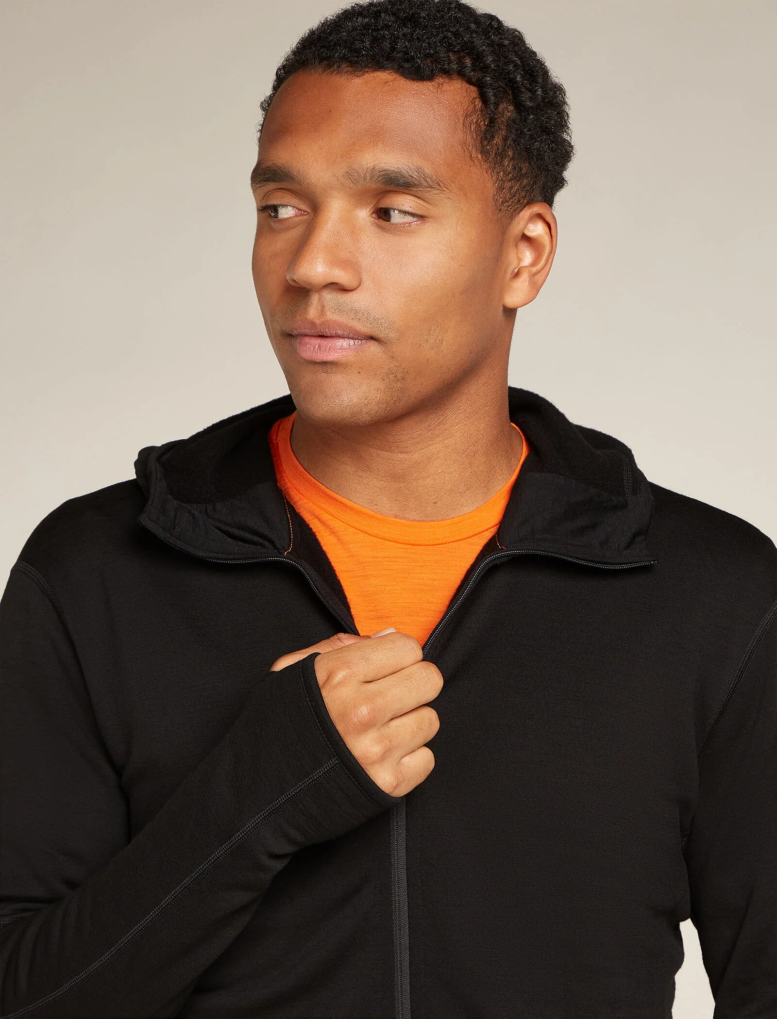 Men’s Merino 360 Realfleece™ Elemental Long Sleeve Zip Hoodie - Image 7