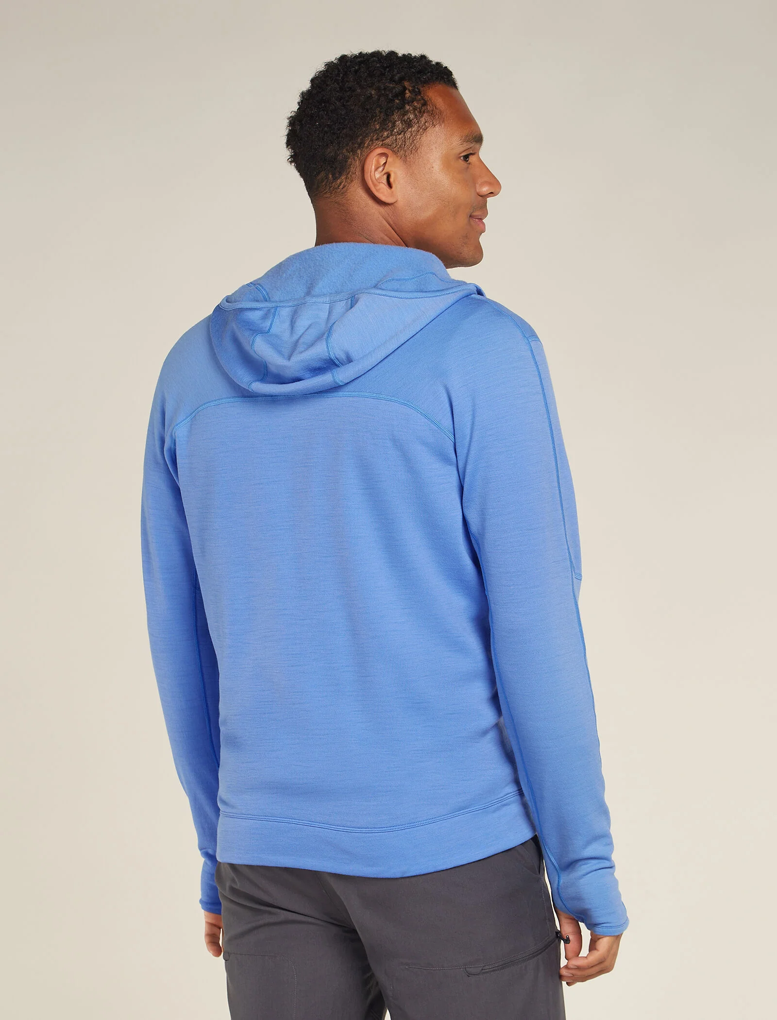 Men’s Merino 360 Realfleece™ Elemental Long Sleeve Zip Hoodie - Image 2