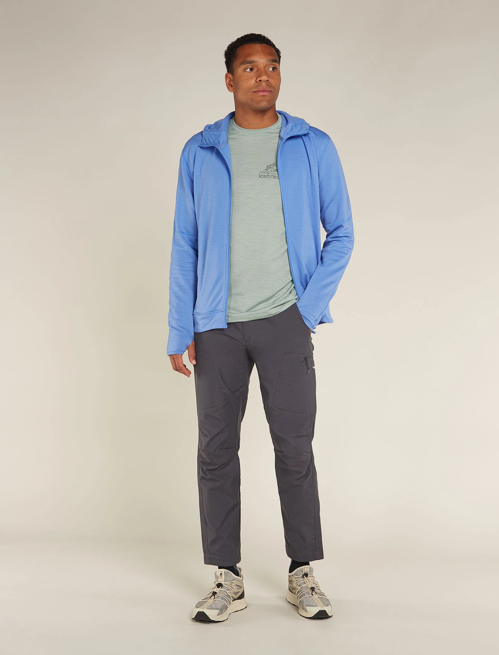 Men’s Merino 360 Realfleece™ Elemental Long Sleeve Zip Hoodie - Image 3