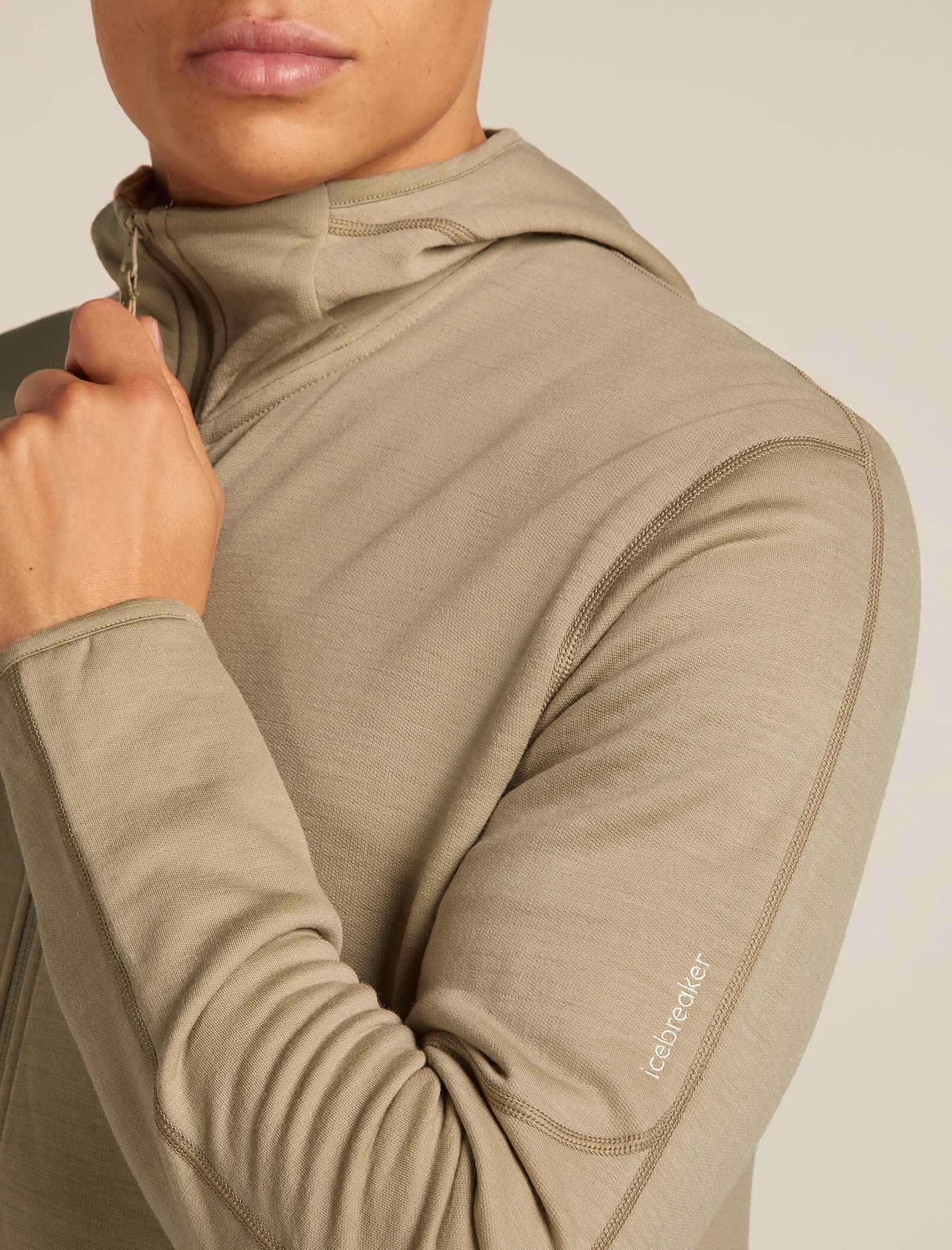 Men’s Merino 360 Realfleece™ Elemental Long Sleeve Zip Hoodie - Image 5