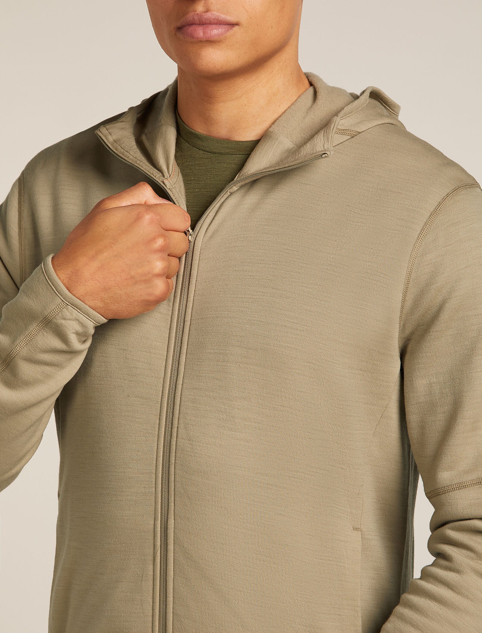 Men’s Merino 360 Realfleece™ Elemental Long Sleeve Zip Hoodie - Image 6