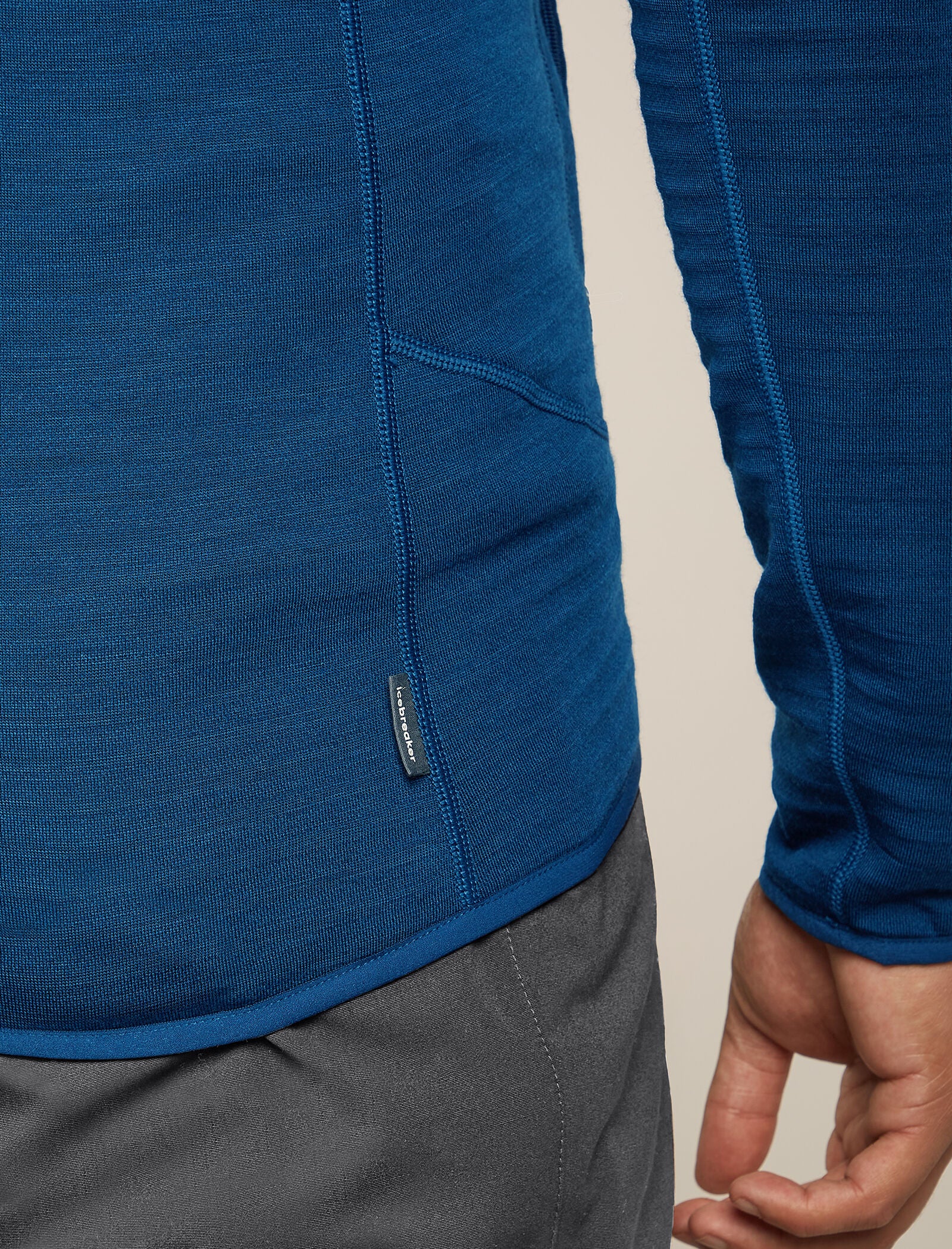 Men’s Merino 400 RealFleece™ Descender Long Sleeve Zip Jacket - Image 8