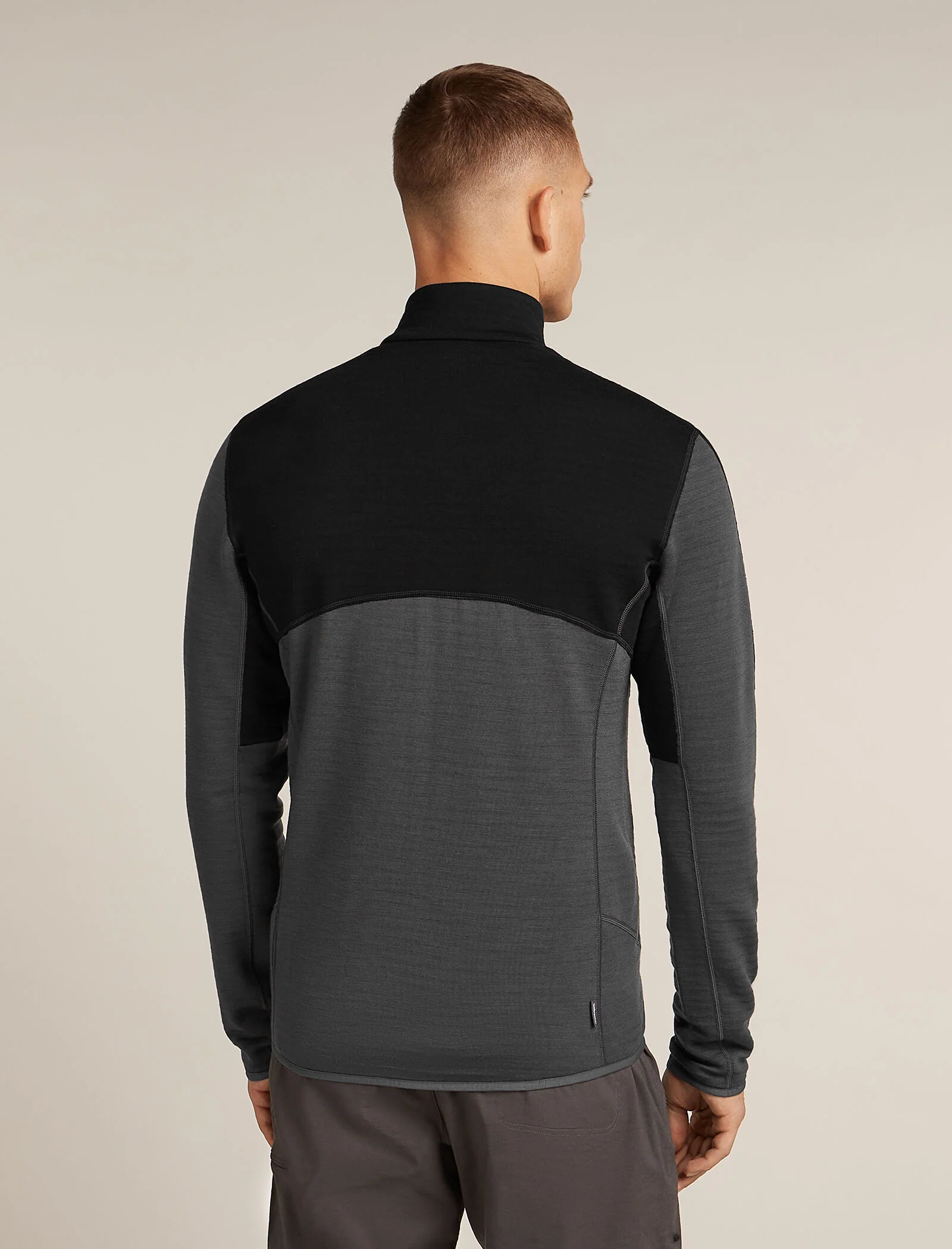 Men’s Merino 400 RealFleece™ Descender Long Sleeve Zip Jacket - Image 2