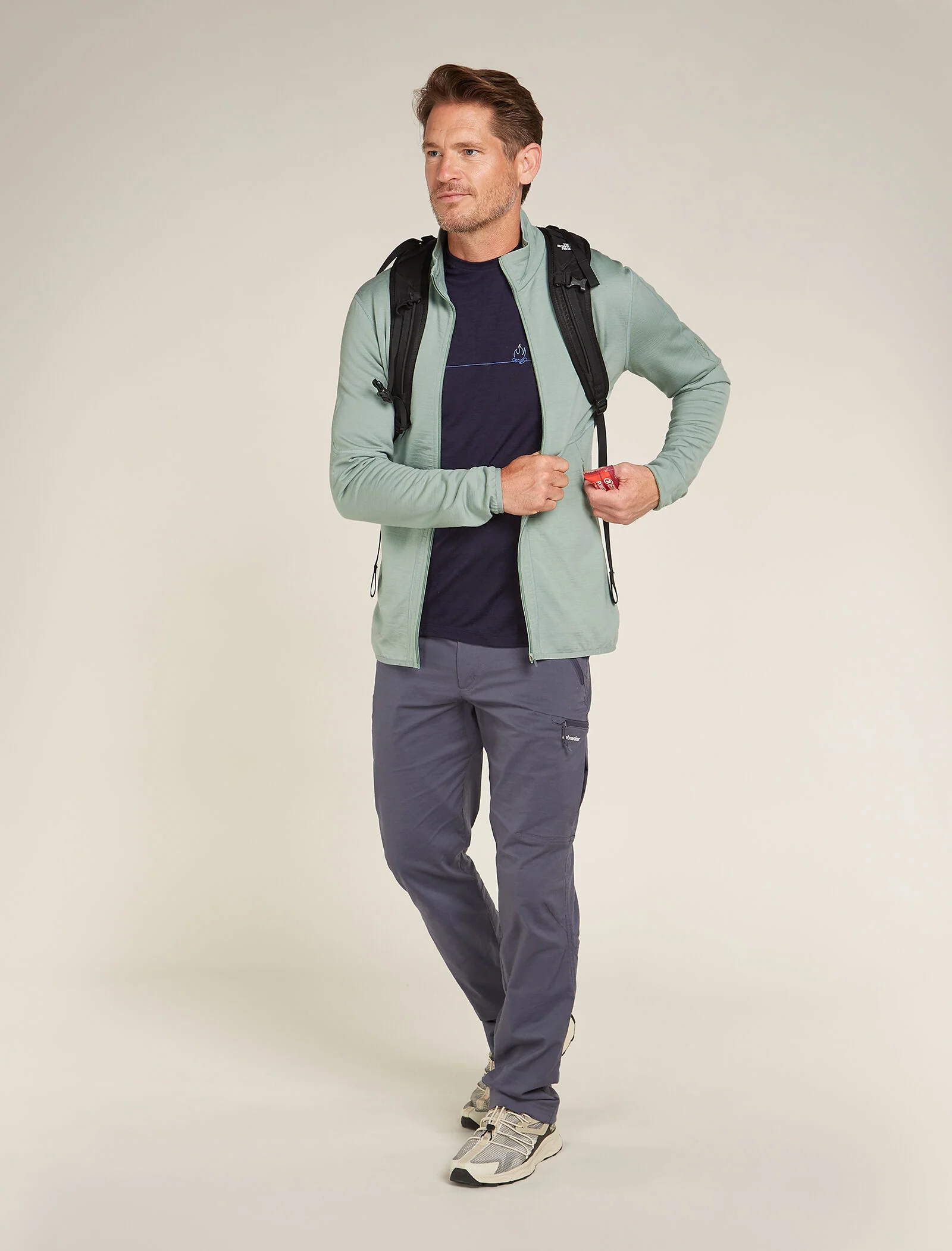 Men’s Merino 560 Realfleece™ Elemental Long Sleeve Zip Jacket - Image 4