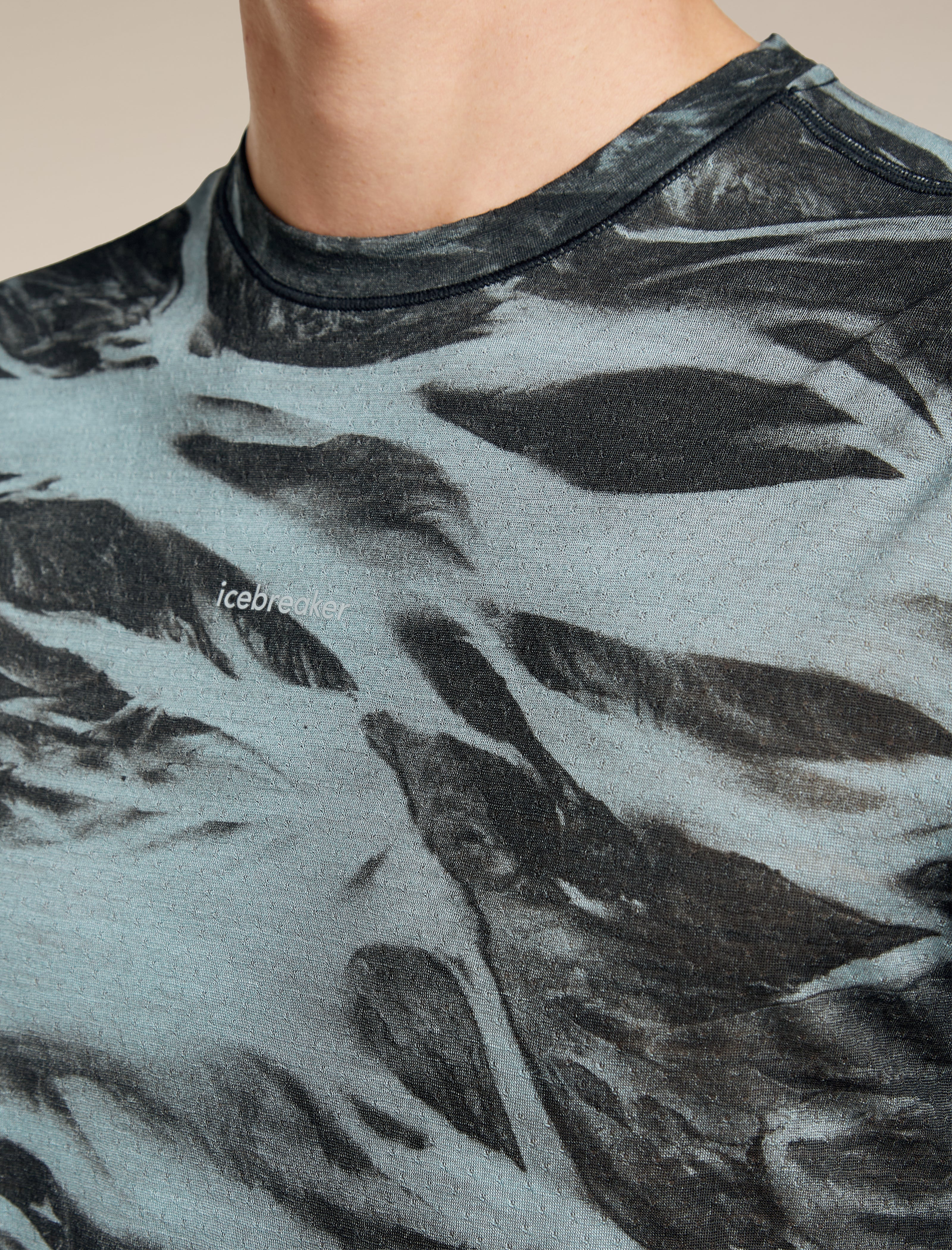 Men’s Merino Blend 125 Cool-Lite™ Speed Short Sleeve T-Shirt Motion AOP - Image 5