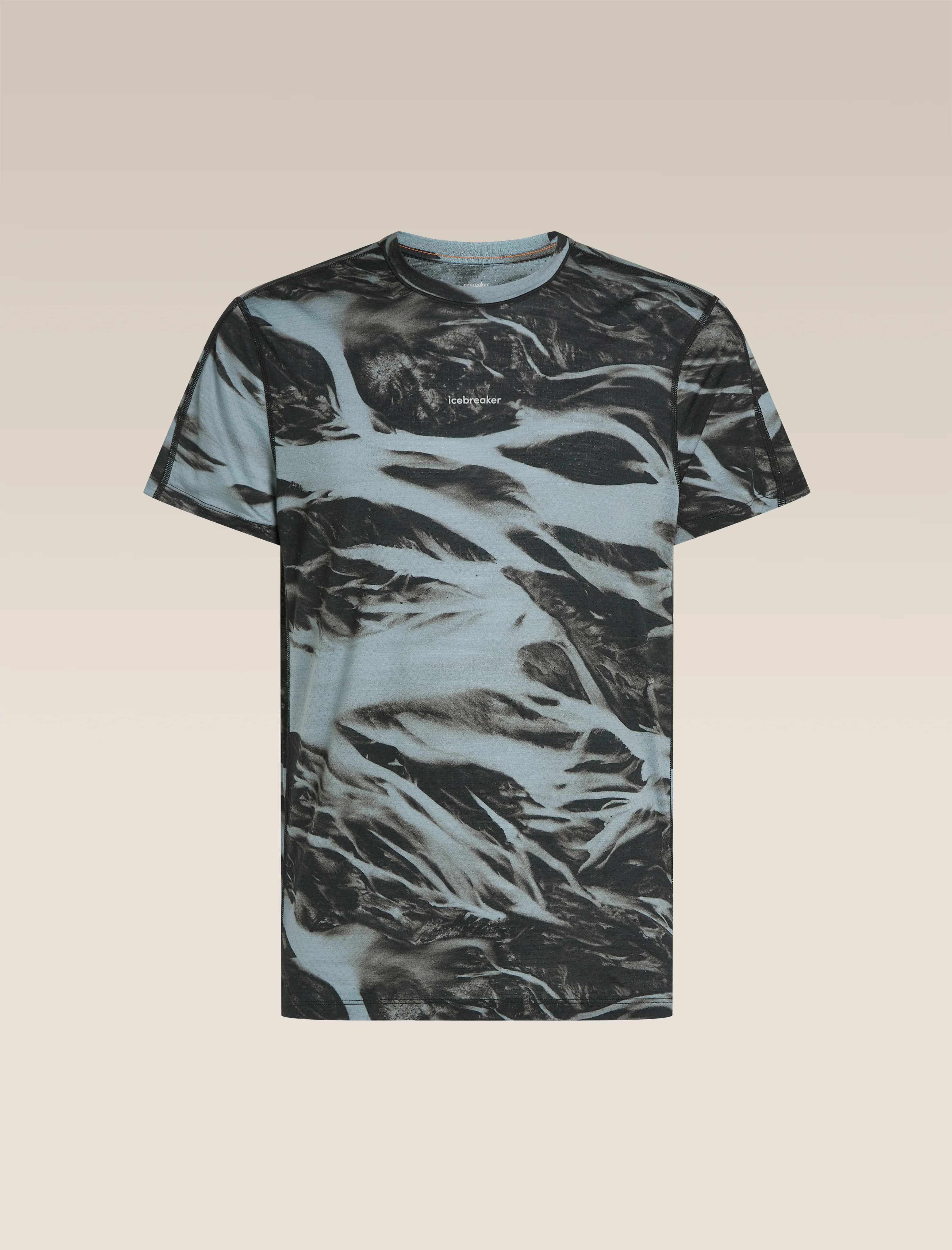 Men’s Merino Blend 125 Cool-Lite™ Speed Short Sleeve T-Shirt Motion AOP - Image 8