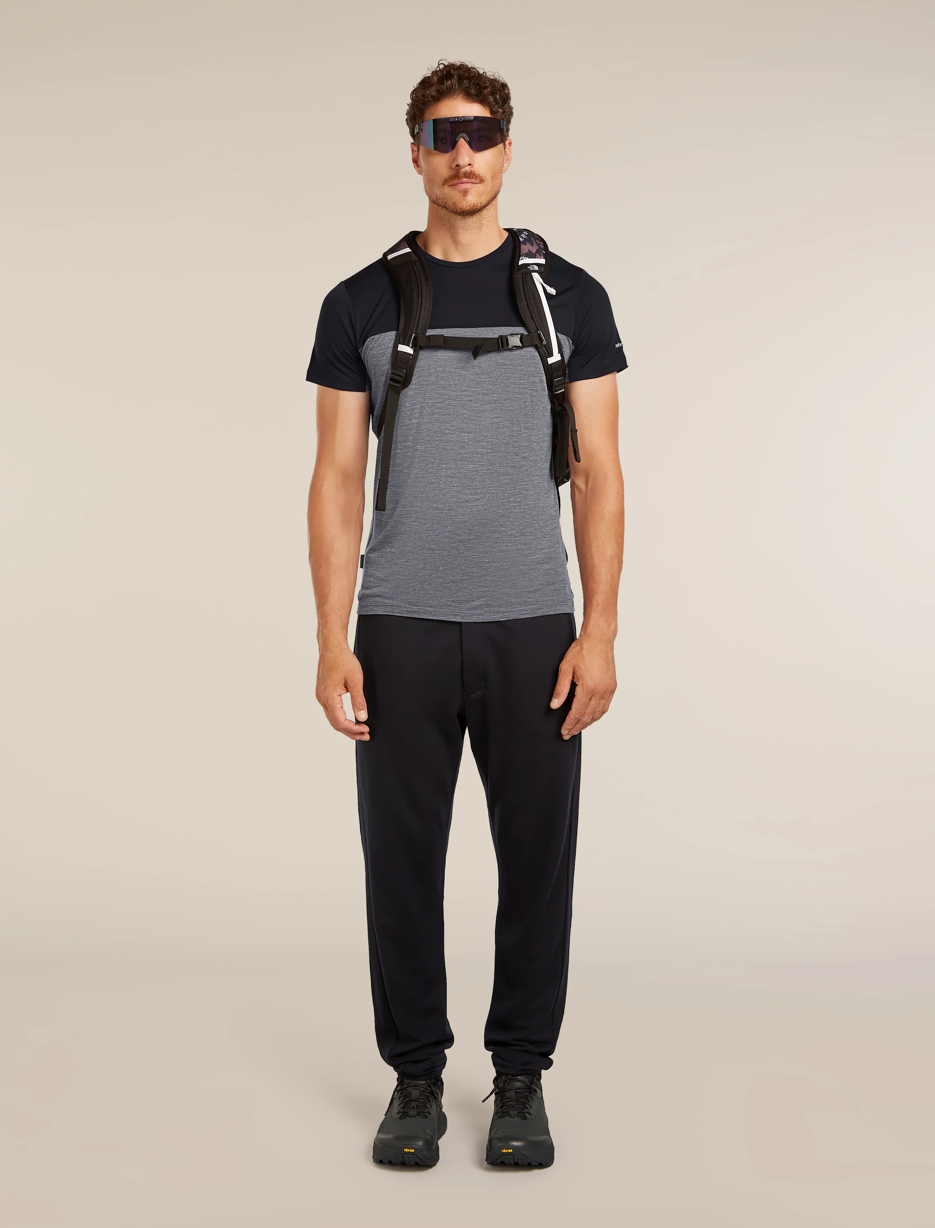 Men’s Merino Blend 125 Cool-Lite™ Sphere Short Sleeve T-Shirt Colour Block - Image 4