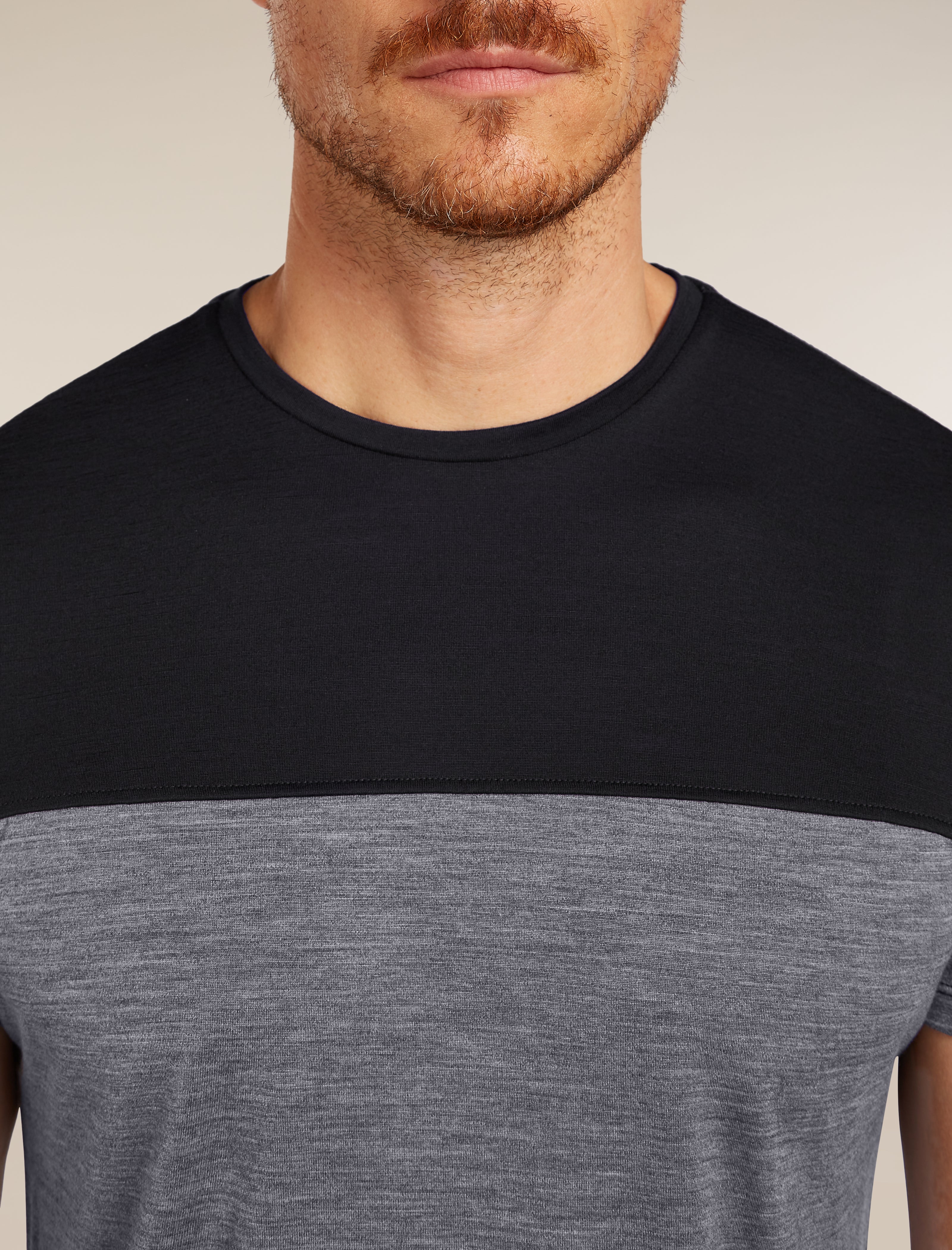 Men’s Merino Blend 125 Cool-Lite™ Sphere Short Sleeve T-Shirt Colour Block - Image 5