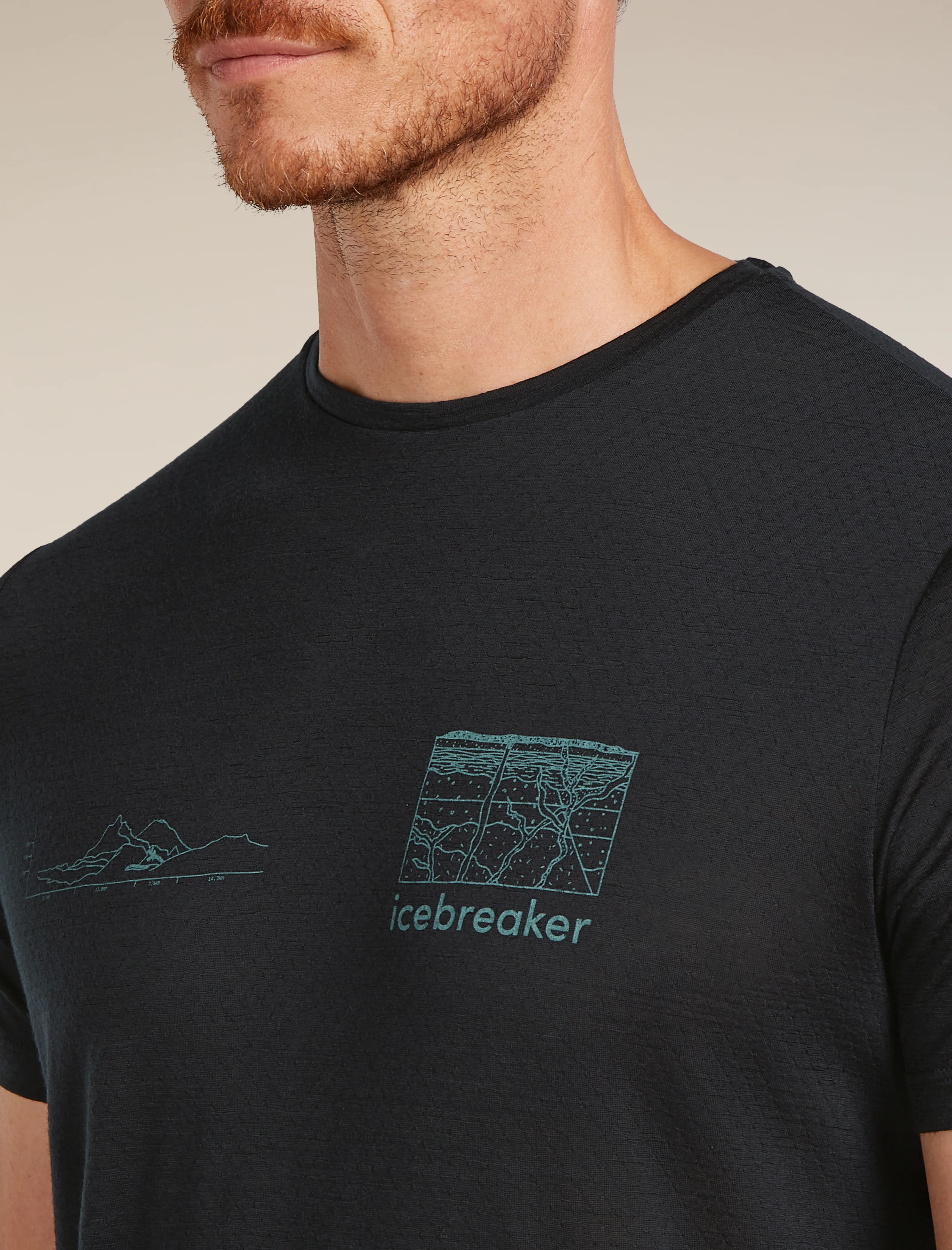 Men’s Merino Blend 125 Cool-Lite™ Sphere Short Sleeve T-Shirt Trail - Image 7