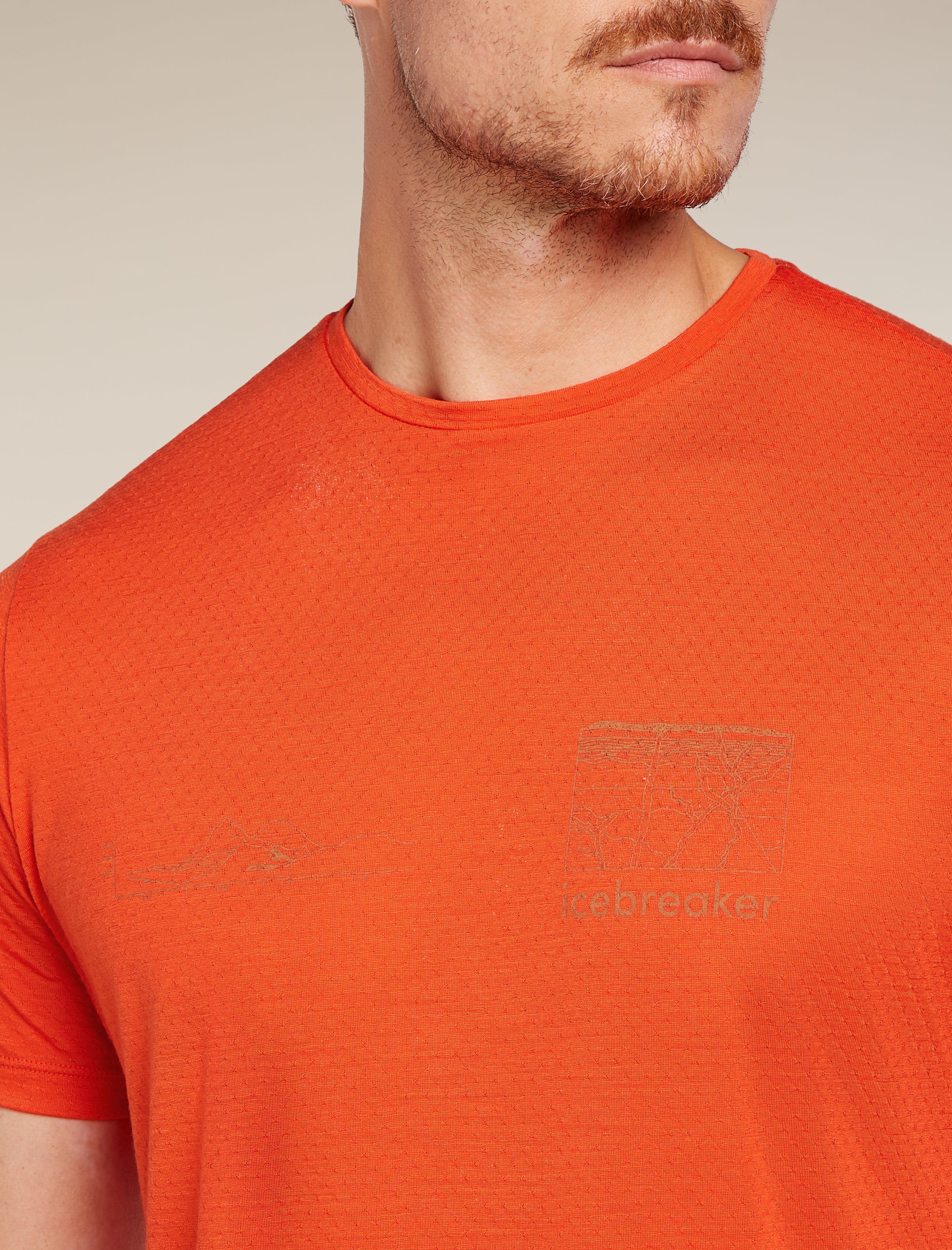 Men’s Merino Blend 125 Cool-Lite™ Sphere Short Sleeve T-Shirt Trail - Image 5