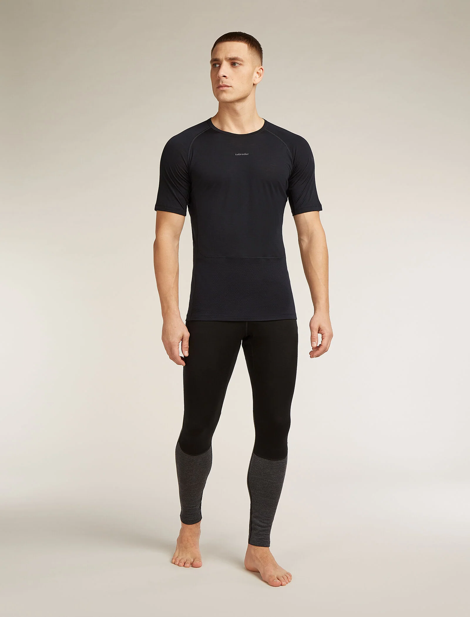 Men’s Merino Blend 125 ZoneKnit™ Short Sleeve Crewe - Image 3