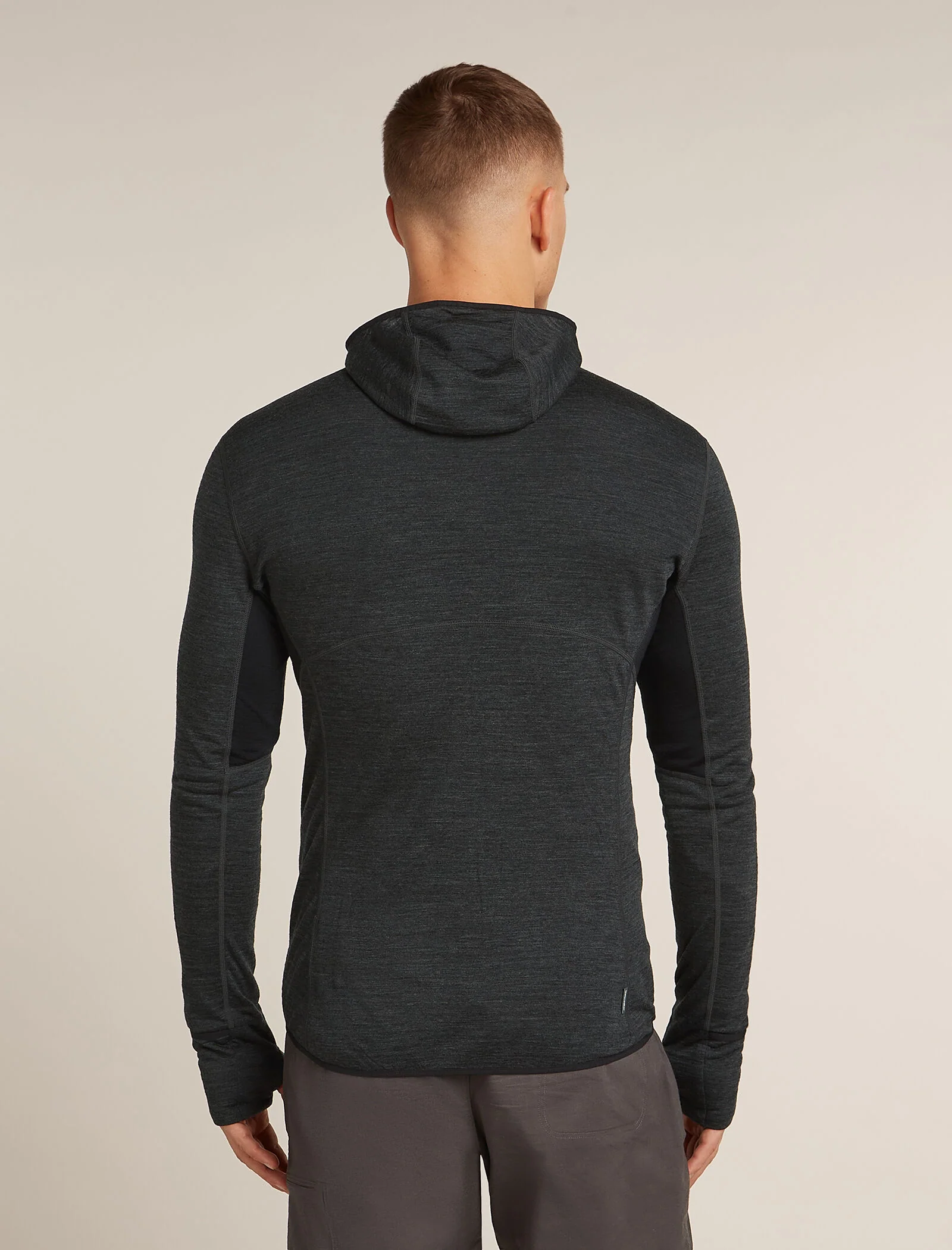 Men’s Merino Blend 200 Realfleece™ Descender Long Sleeve Zip Hoodie - Image 2