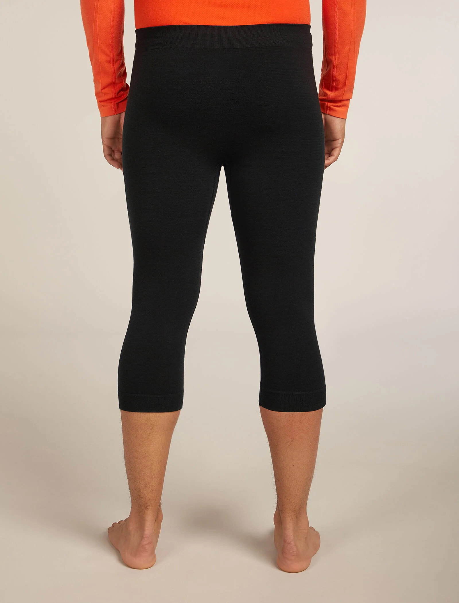 Men’s Merino Blend 260 ZoneKnit™ Seamless 18" 3/4 Tights - Image 2