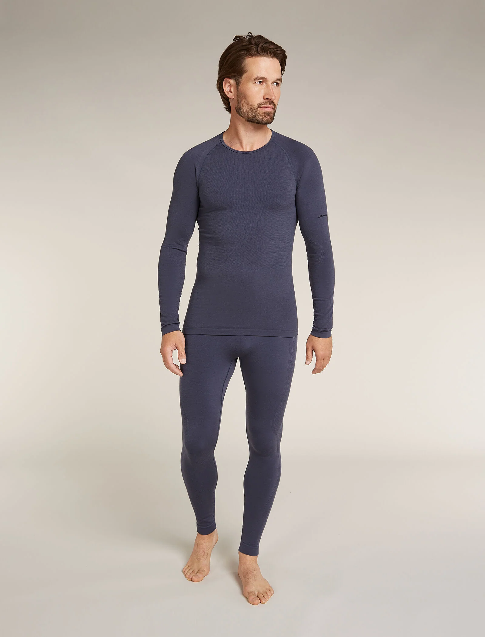 Men’s Merino Blend 260 ZoneKnit™ Seamless  Long Sleeve Crew Thermal Top - Image 3