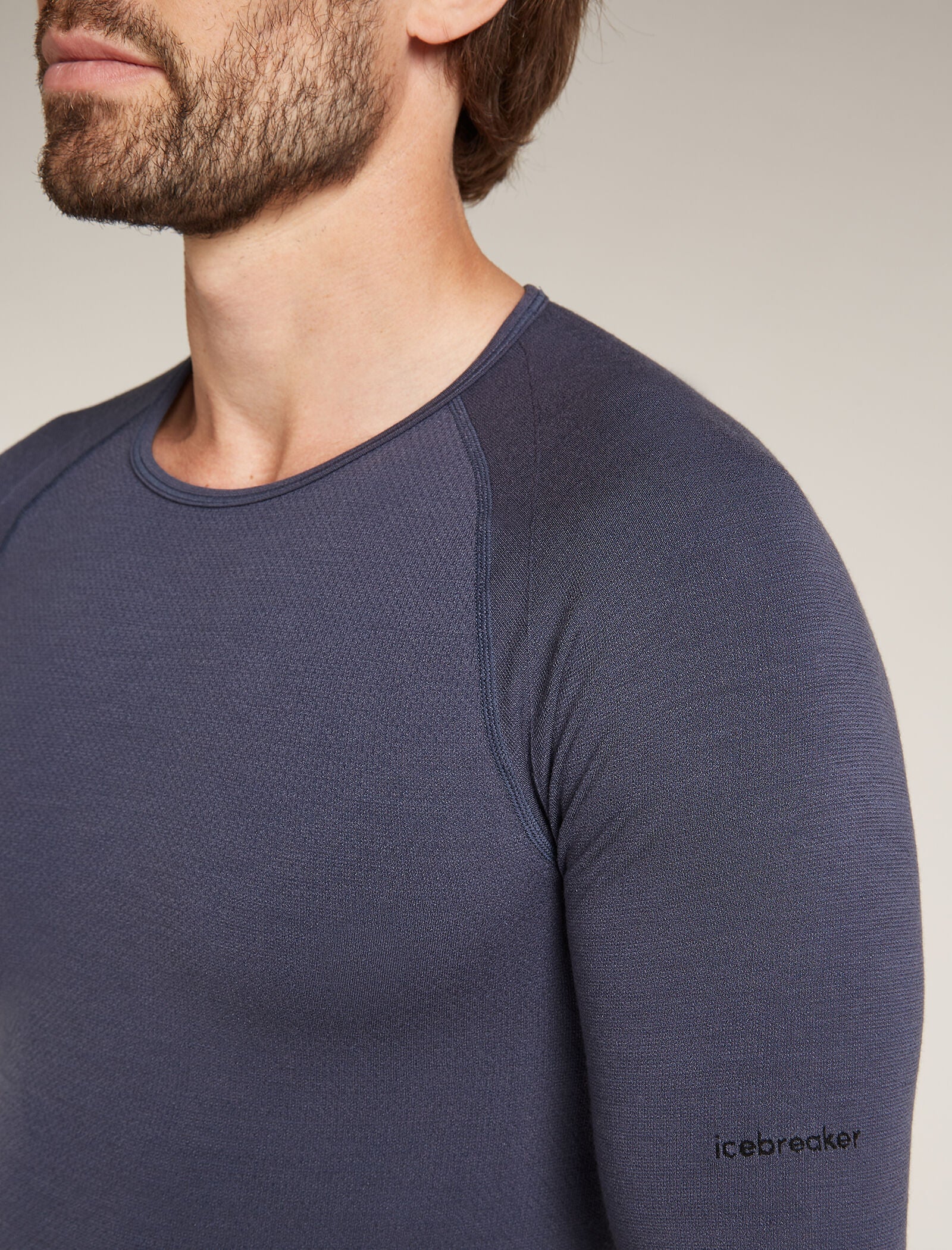 Men’s Merino Blend 260 ZoneKnit™ Seamless  Long Sleeve Crew Thermal Top - Image 6