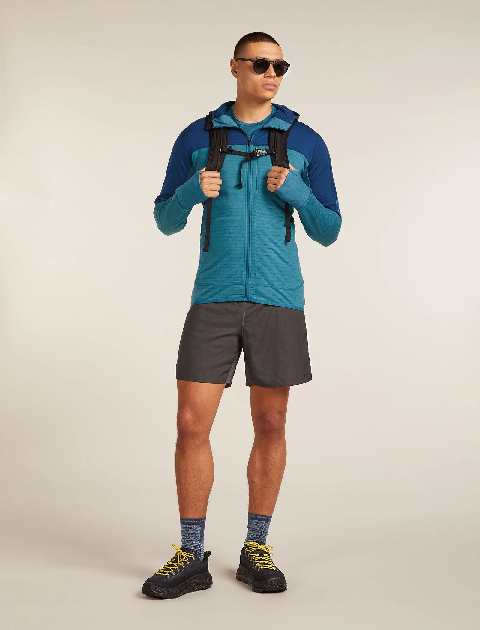 Men’s Merino Blend 300 RealFleece™ Descender Long Sleeve Zip Hoodie - Image 4