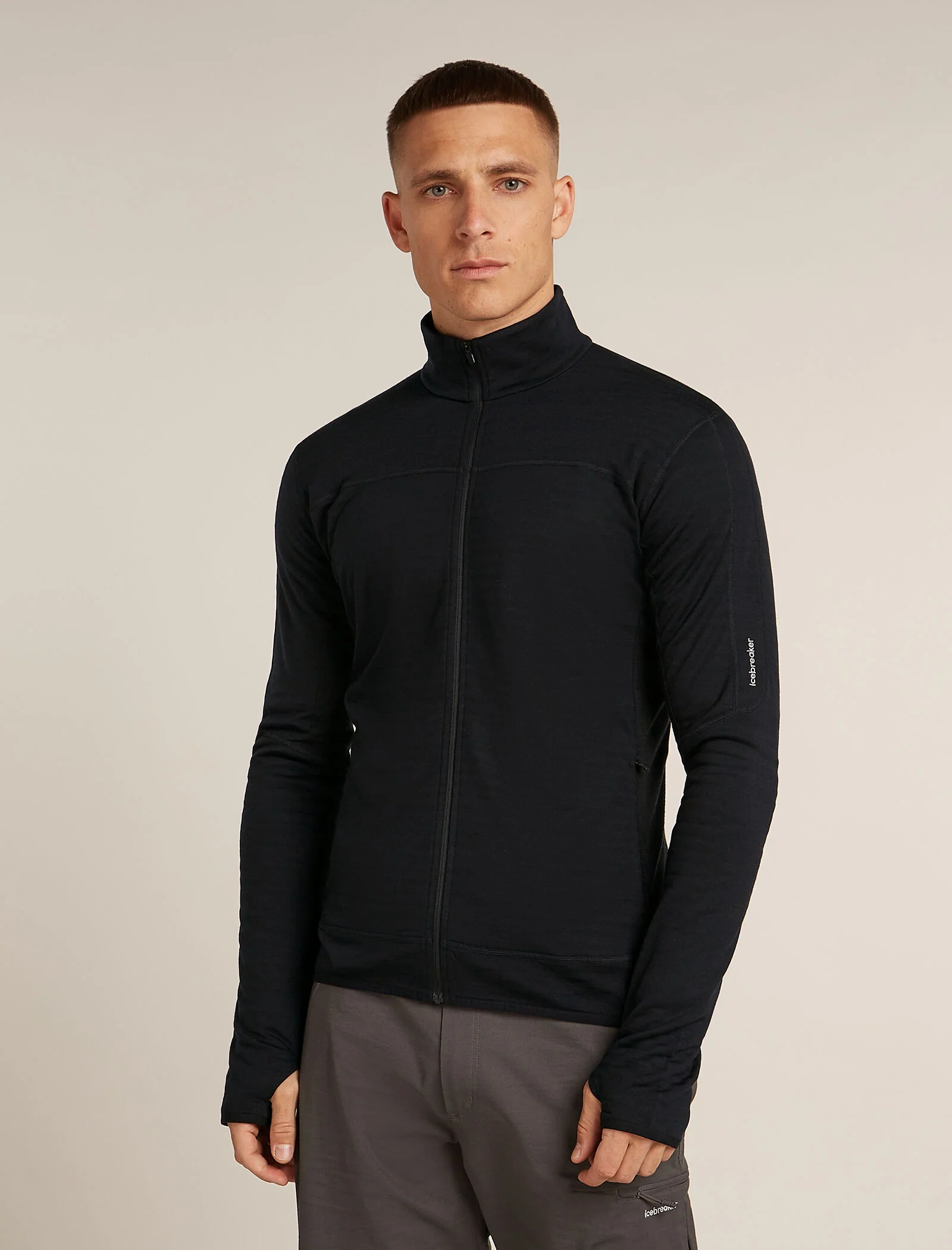 Men’s Merino Blend 300 RealFleece™ Descender Long Sleeve Zip Jacket
