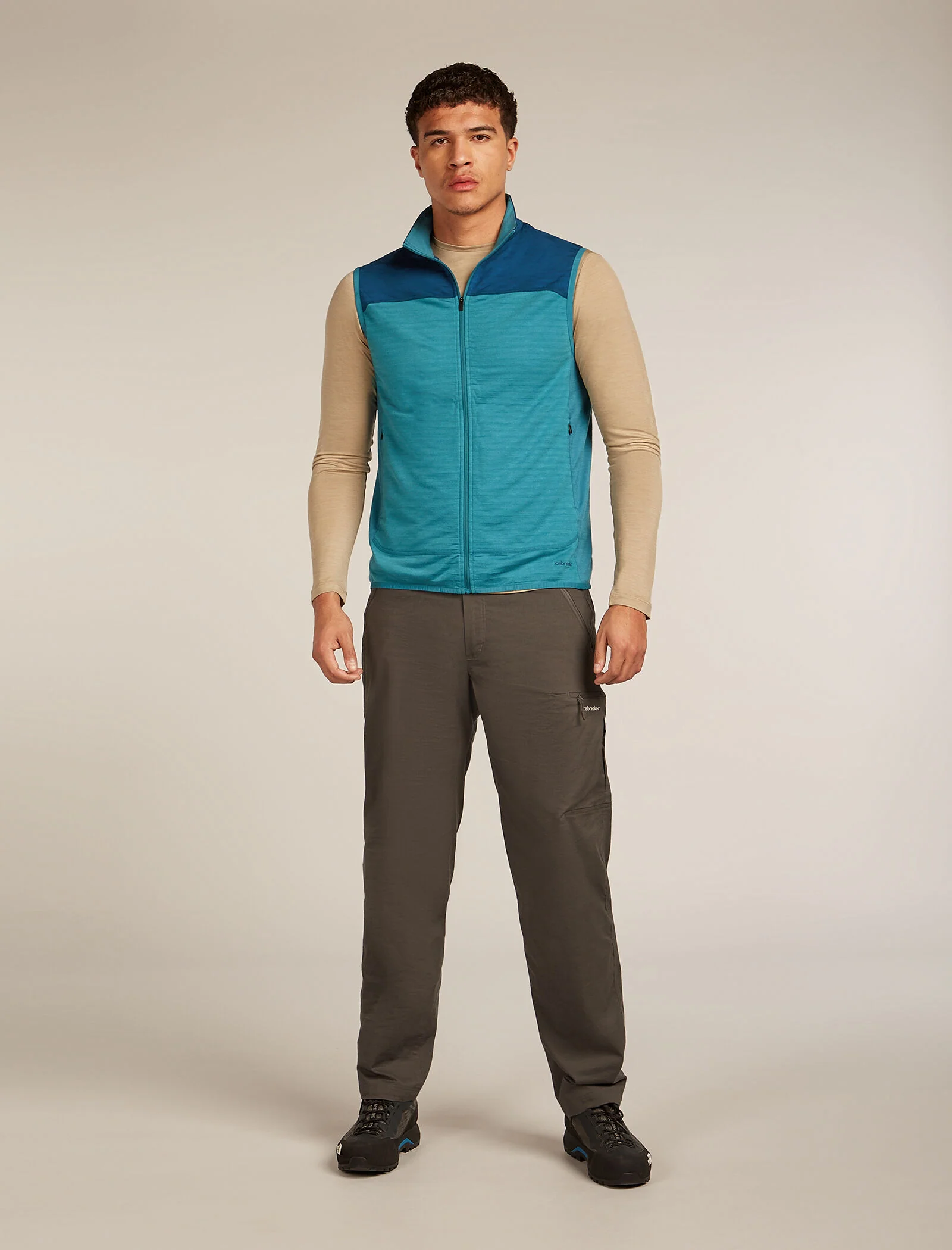 Men’s Merino Blend 300 RealFleece™ Descender Vest - Image 3