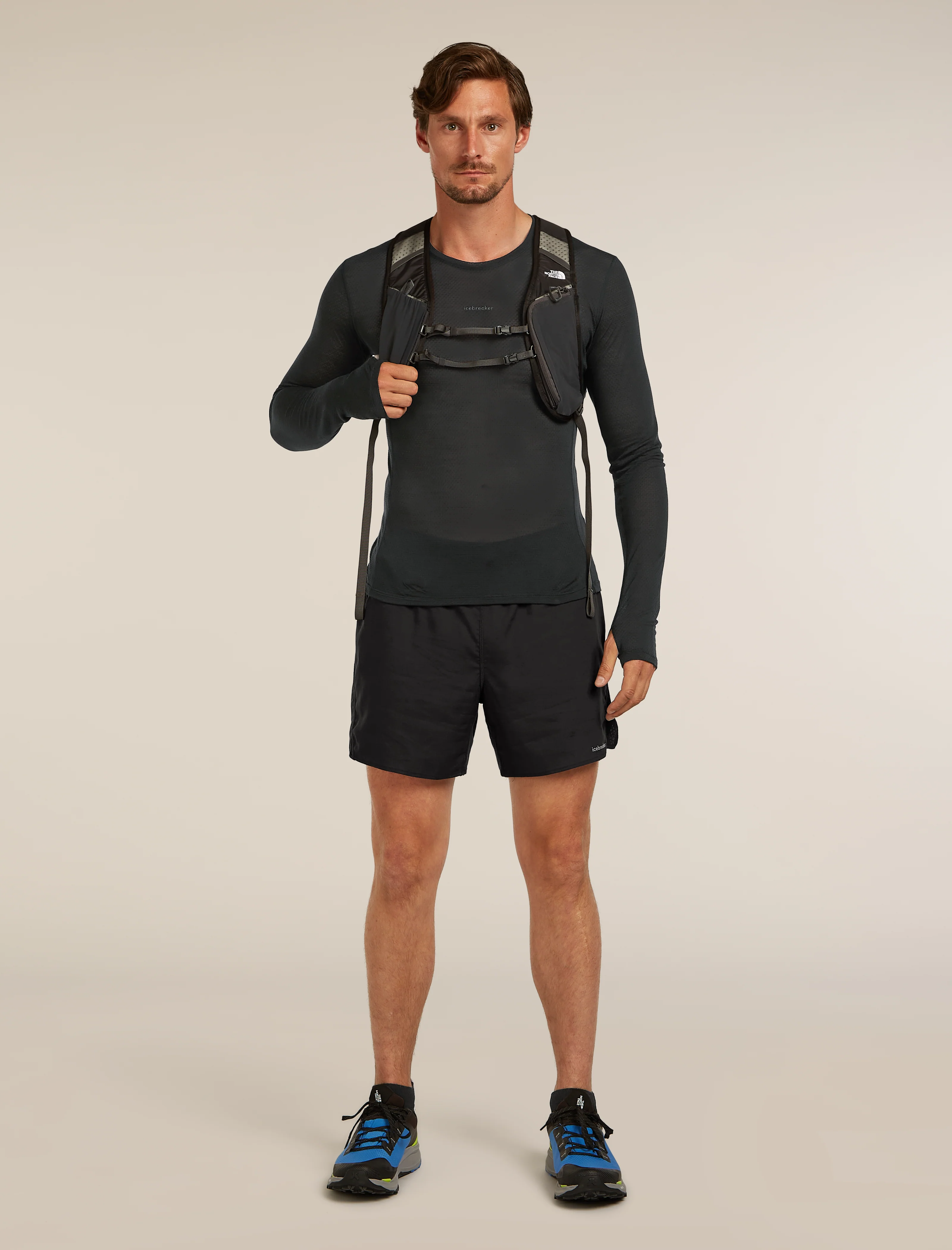 Men’s Merino Blend 75 Cool-Lite™ Featherlight™ Long Sleeve Crew Thermal Top - Image 4