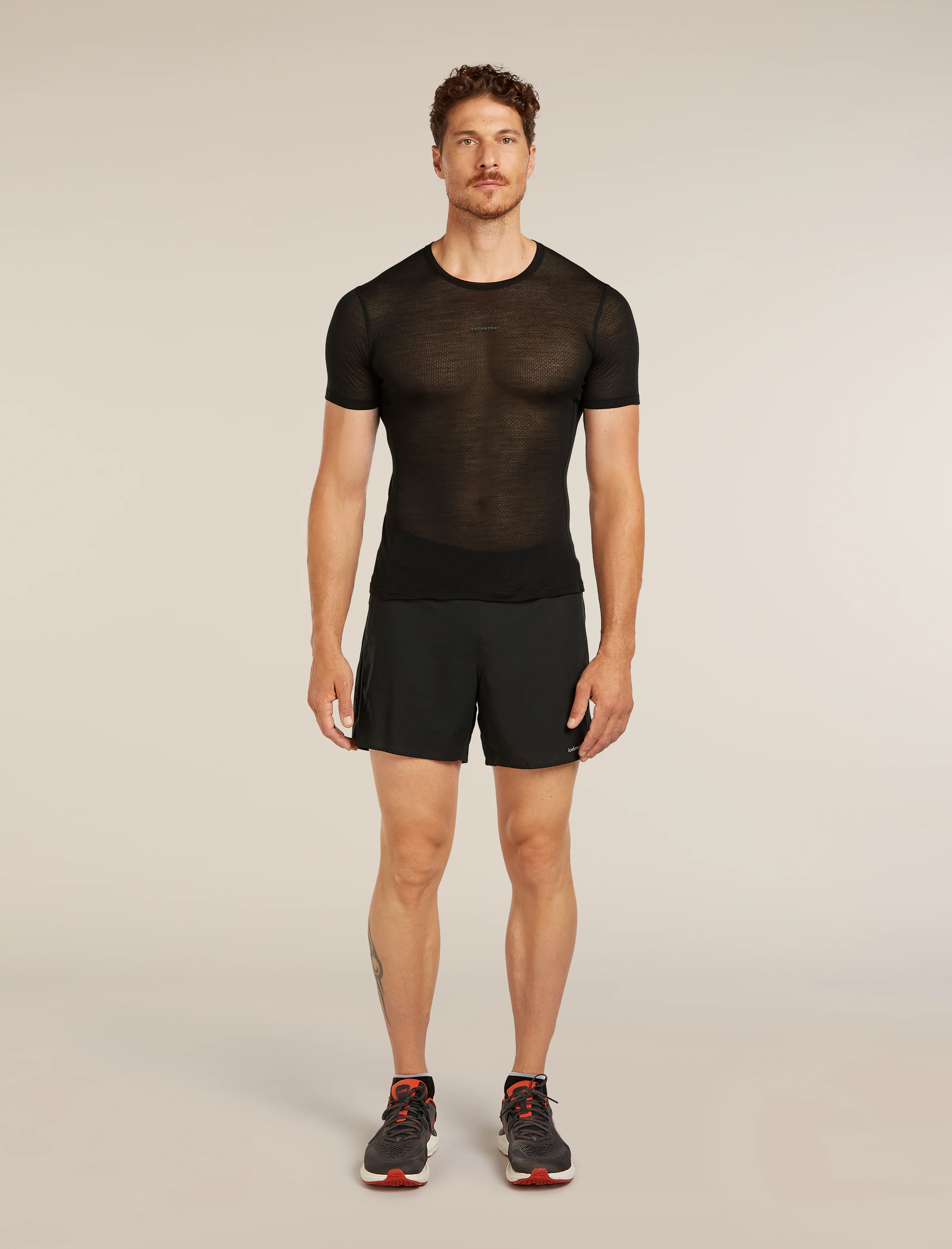 Men’s Merino Blend 75 Cool-Lite™ Featherlight™ Short Sleeve T-Shirt - Image 3