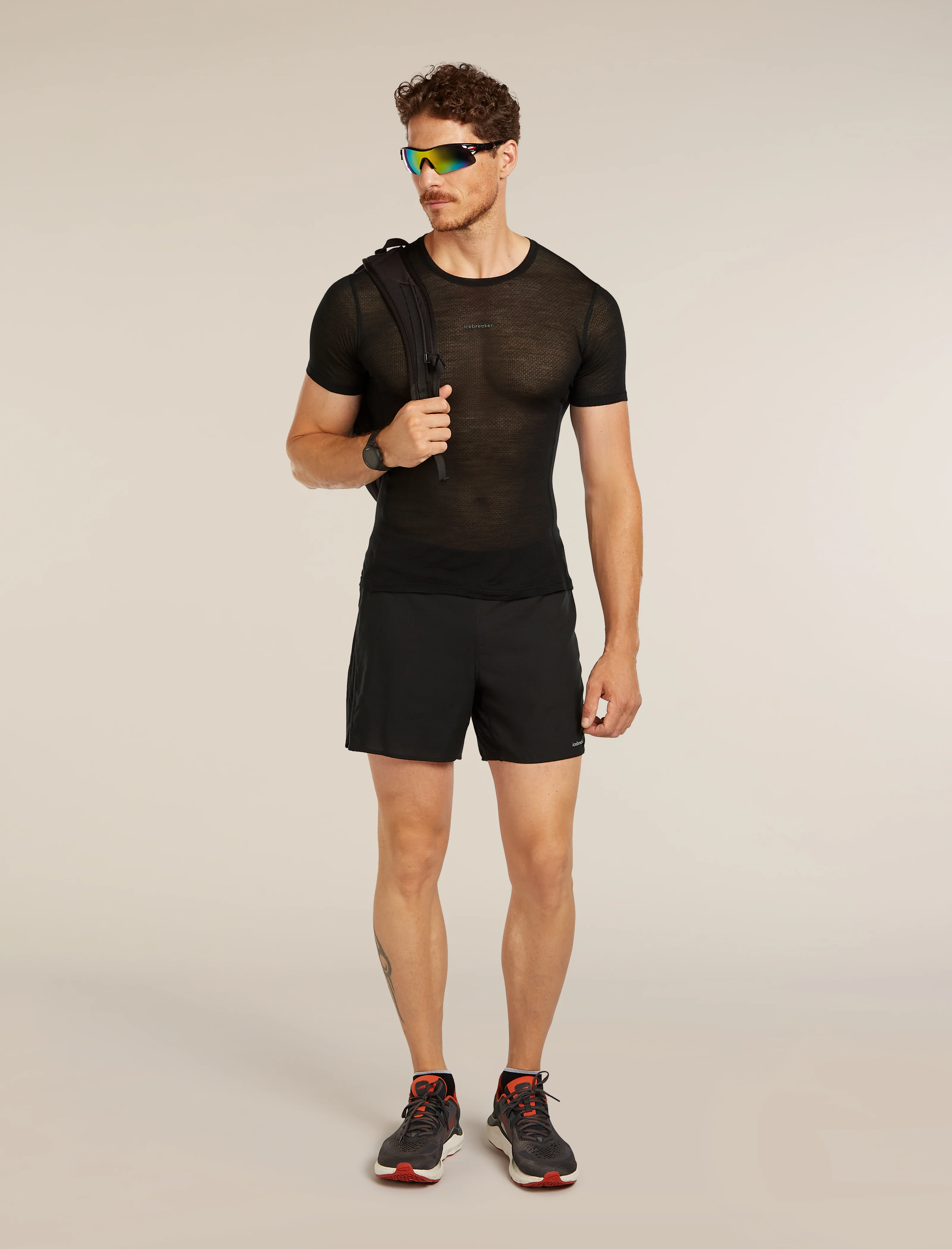 Men’s Merino Blend 75 Cool-Lite™ Featherlight™ Short Sleeve T-Shirt - Image 4